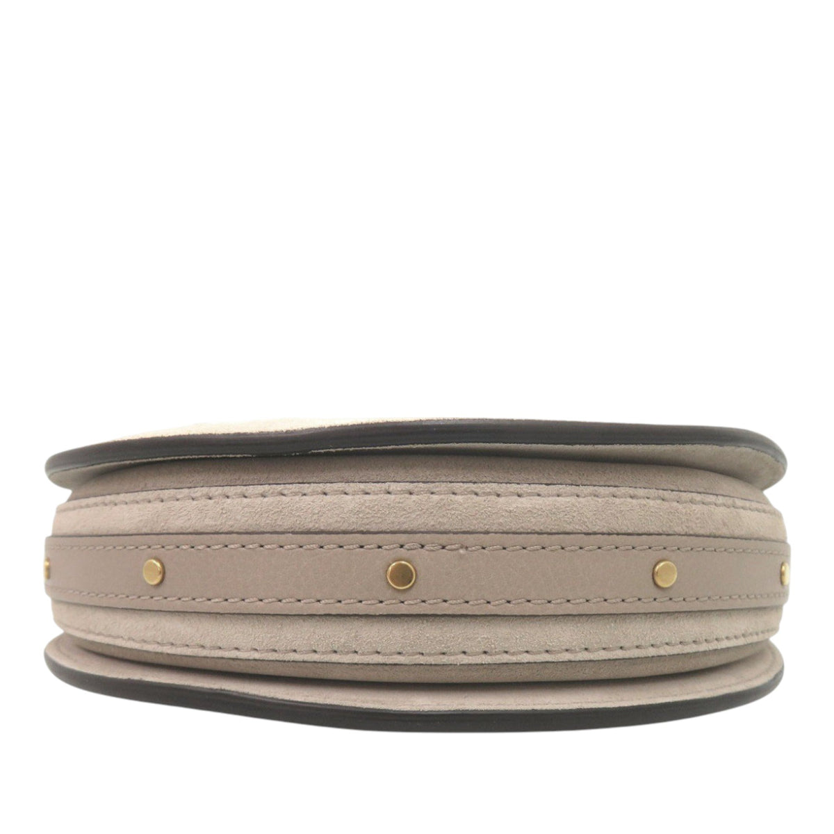 Chloé Small Tricolor Calfskin and Suede Pixie Satchel