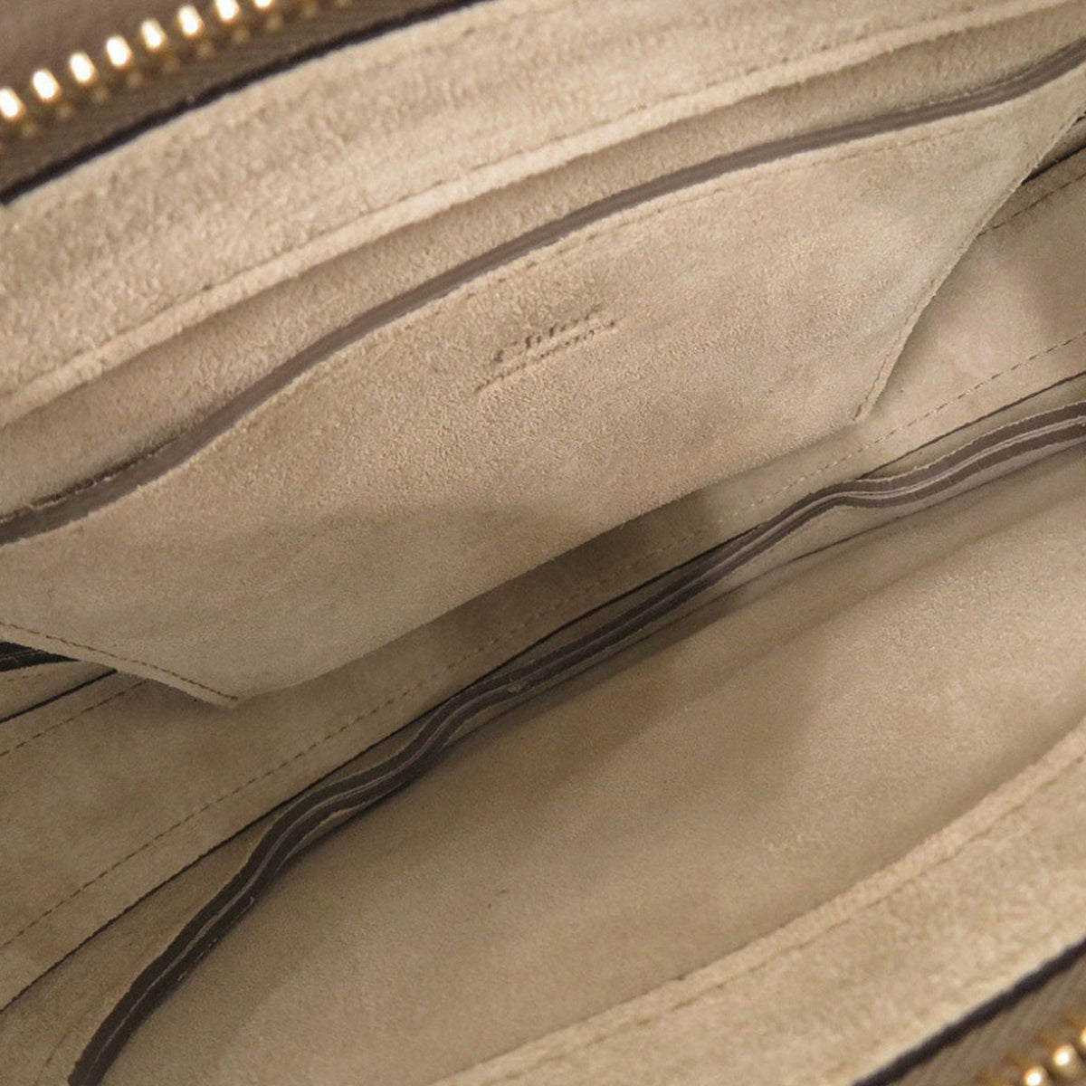 Chloé Small Tricolor Calfskin and Suede Pixie Satchel