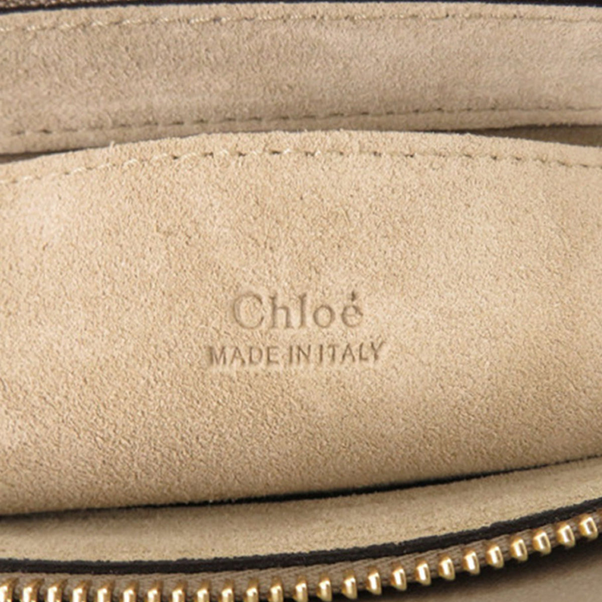 Chloé Small Tricolor Calfskin and Suede Pixie Satchel