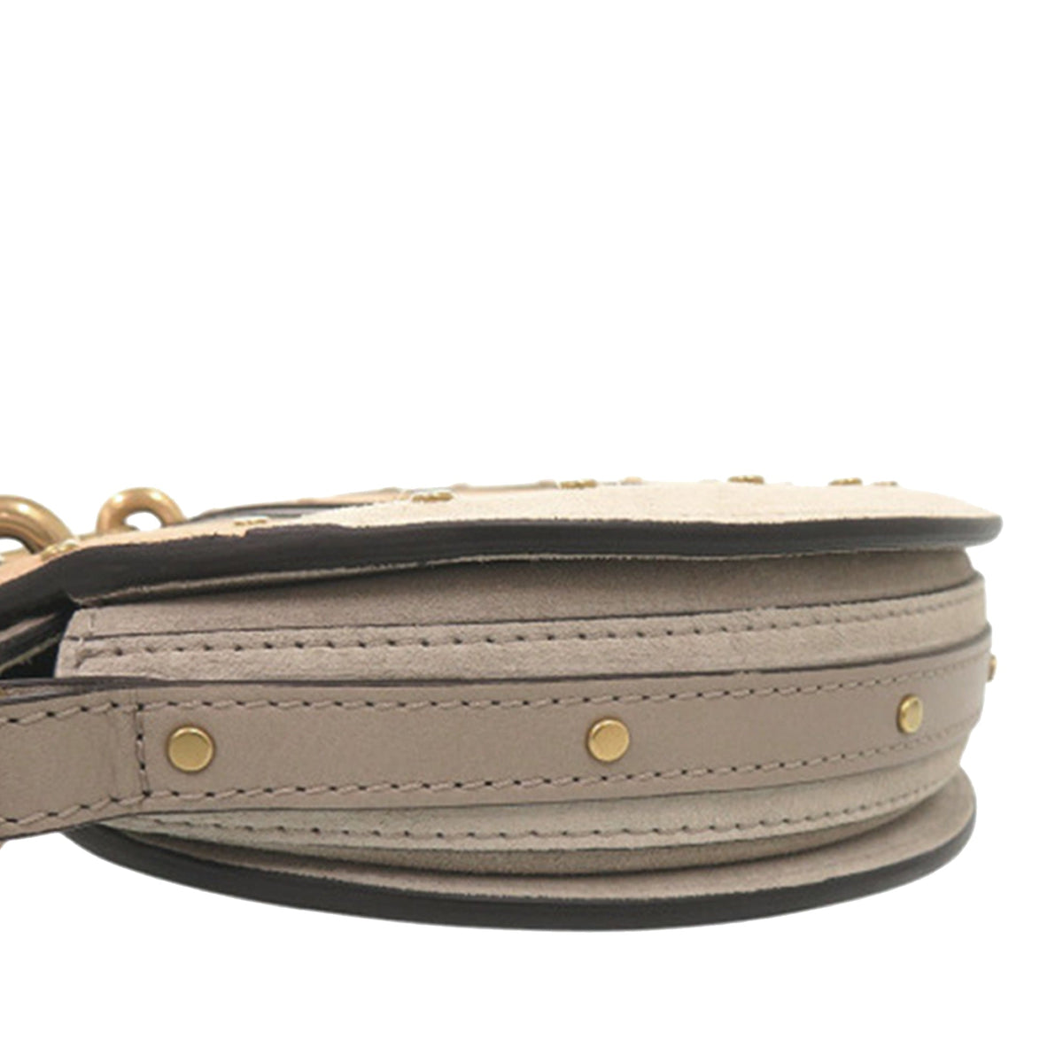 Chloé Small Tricolor Calfskin and Suede Pixie Satchel
