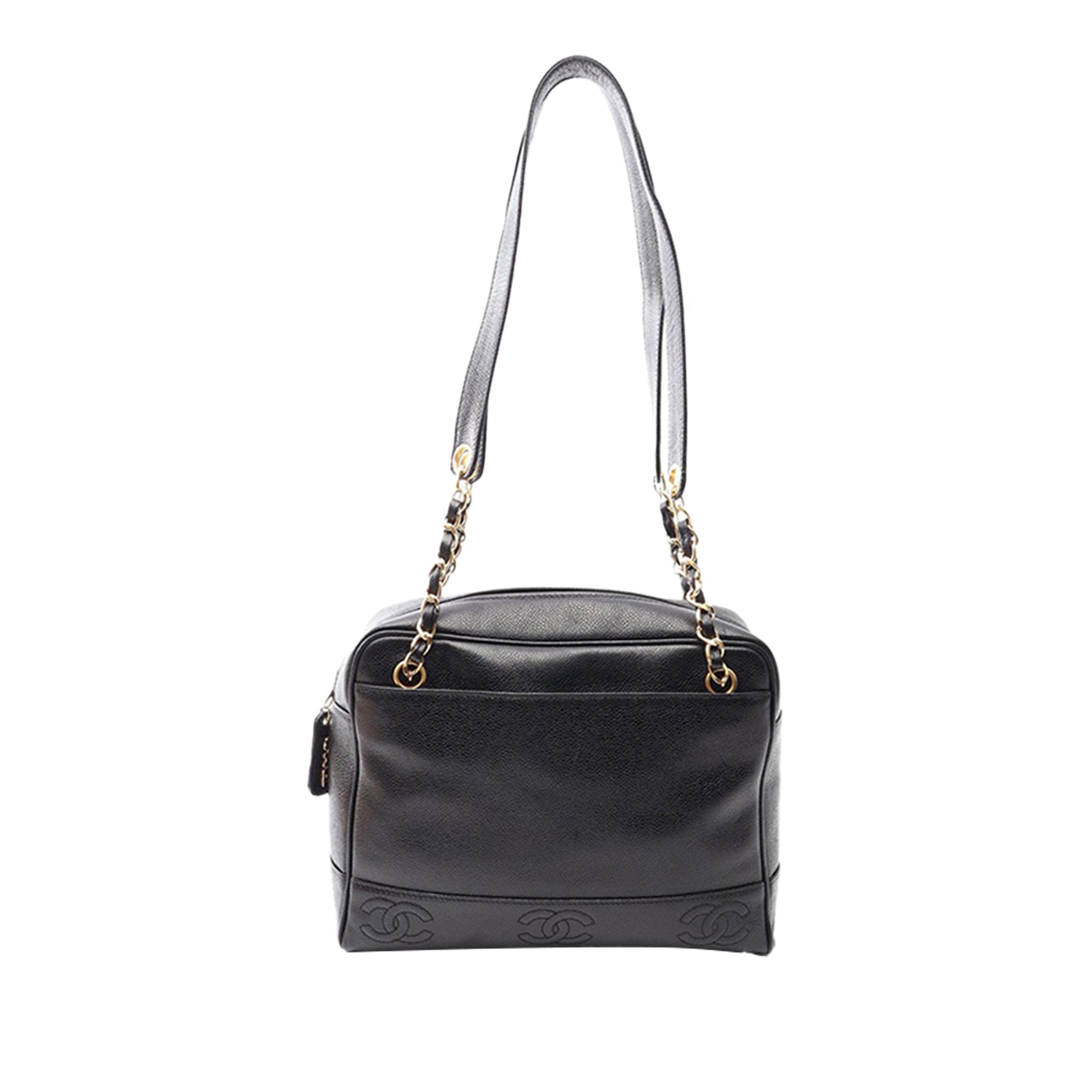 Chanel Triple CC Caviar Shoulder Bag