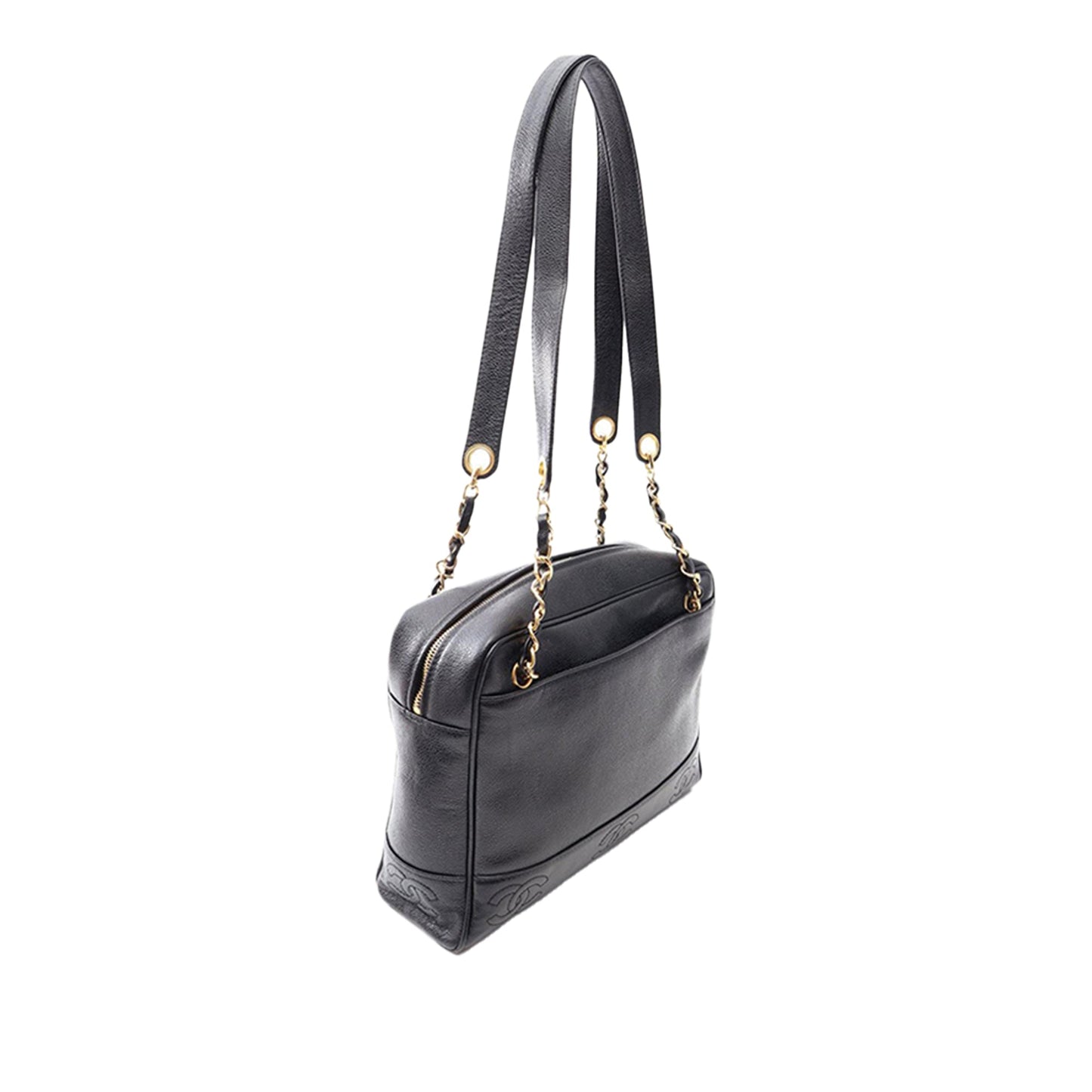 Chanel Triple CC Caviar Shoulder Bag
