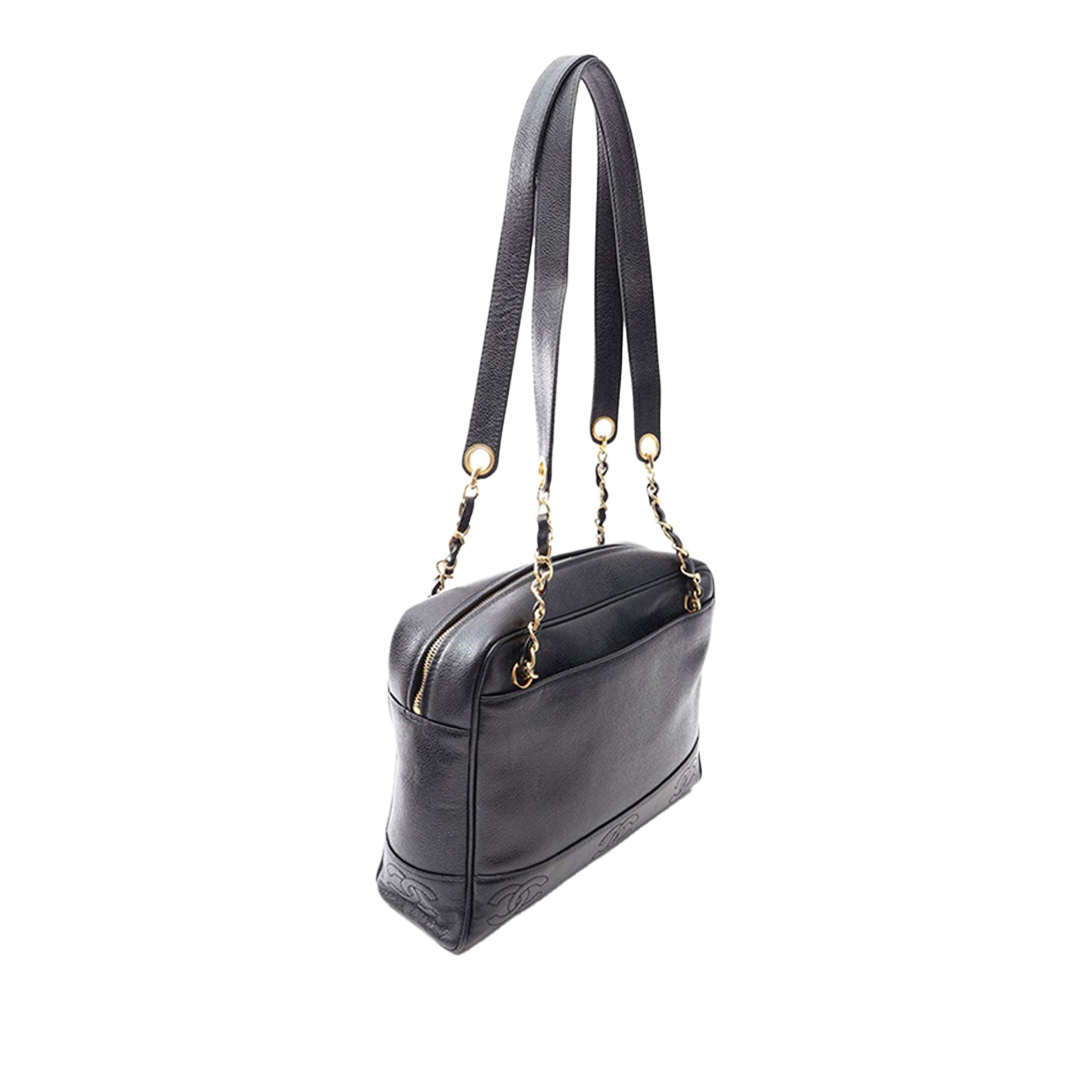 Chanel Triple CC Caviar Shoulder Bag