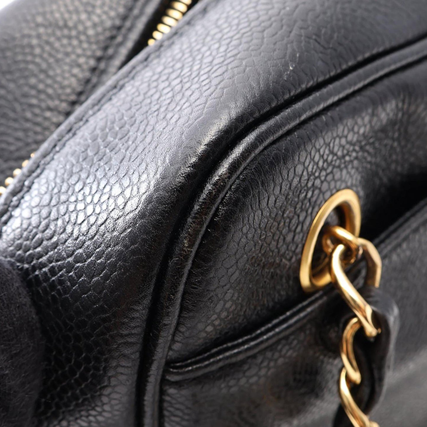 Chanel Triple CC Caviar Shoulder Bag
