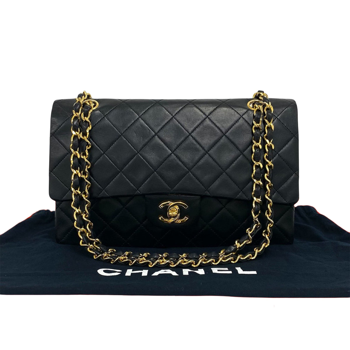 Chanel Medium Classic Lambskin Double Flap