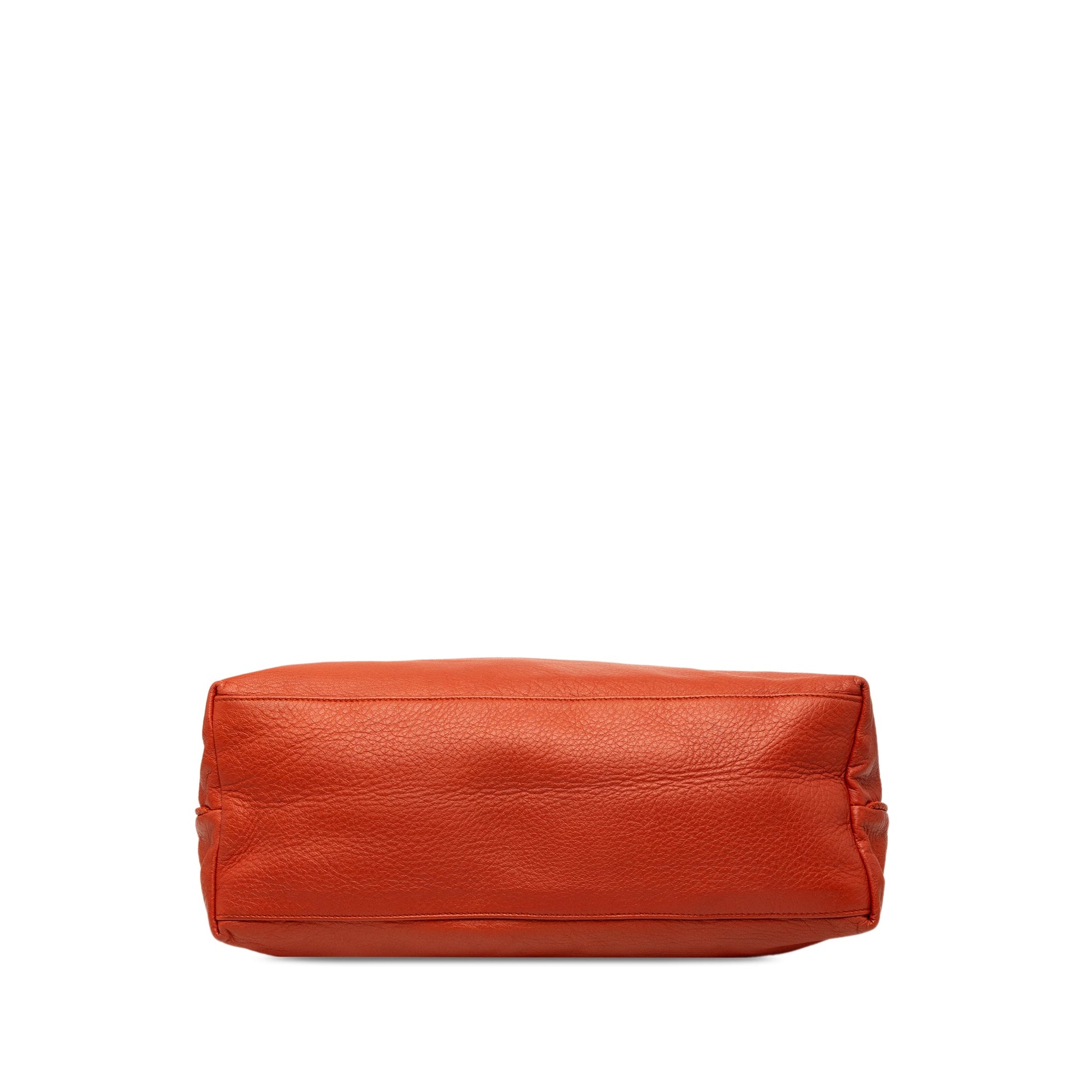 Gucci Calfskin Hip Bamboo Satchel