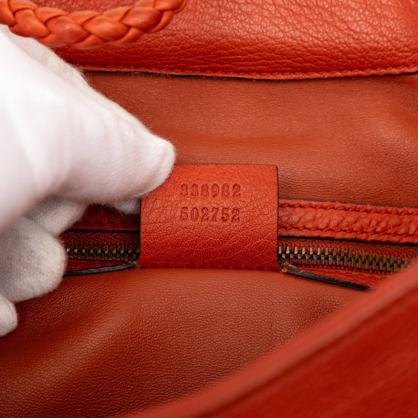 Gucci Calfskin Hip Bamboo Satchel