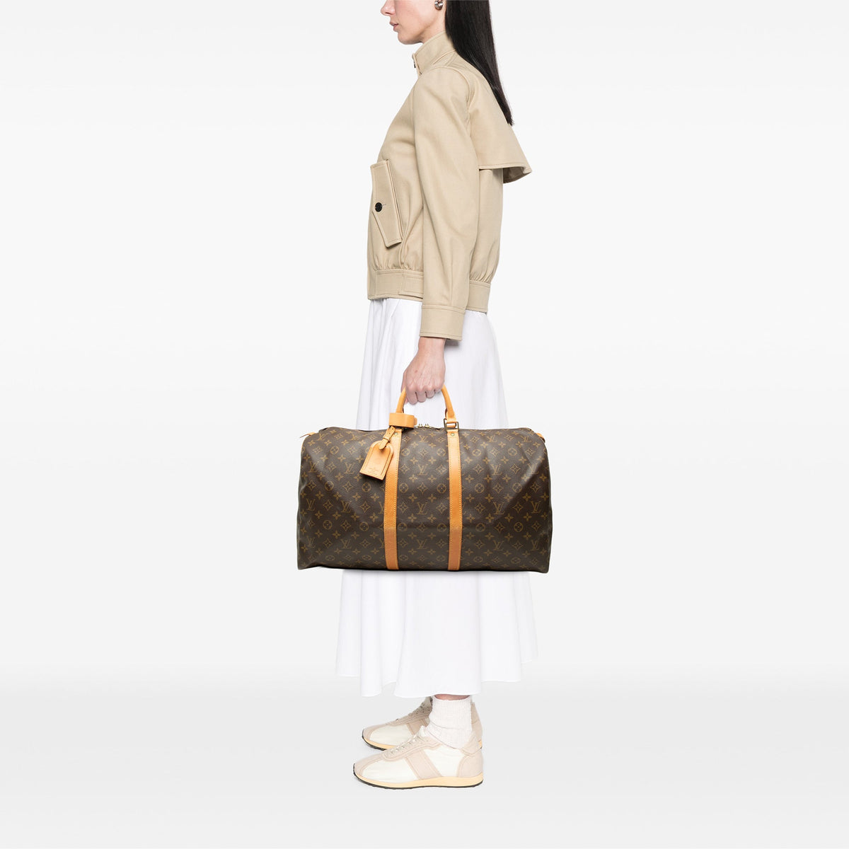 Louis Vuitton Monogram Keepall 55