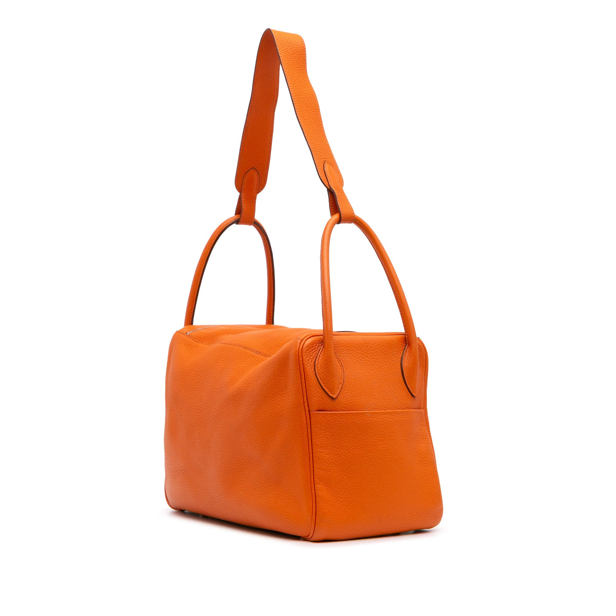Hermès Clemence Lindy 34 — Orange
