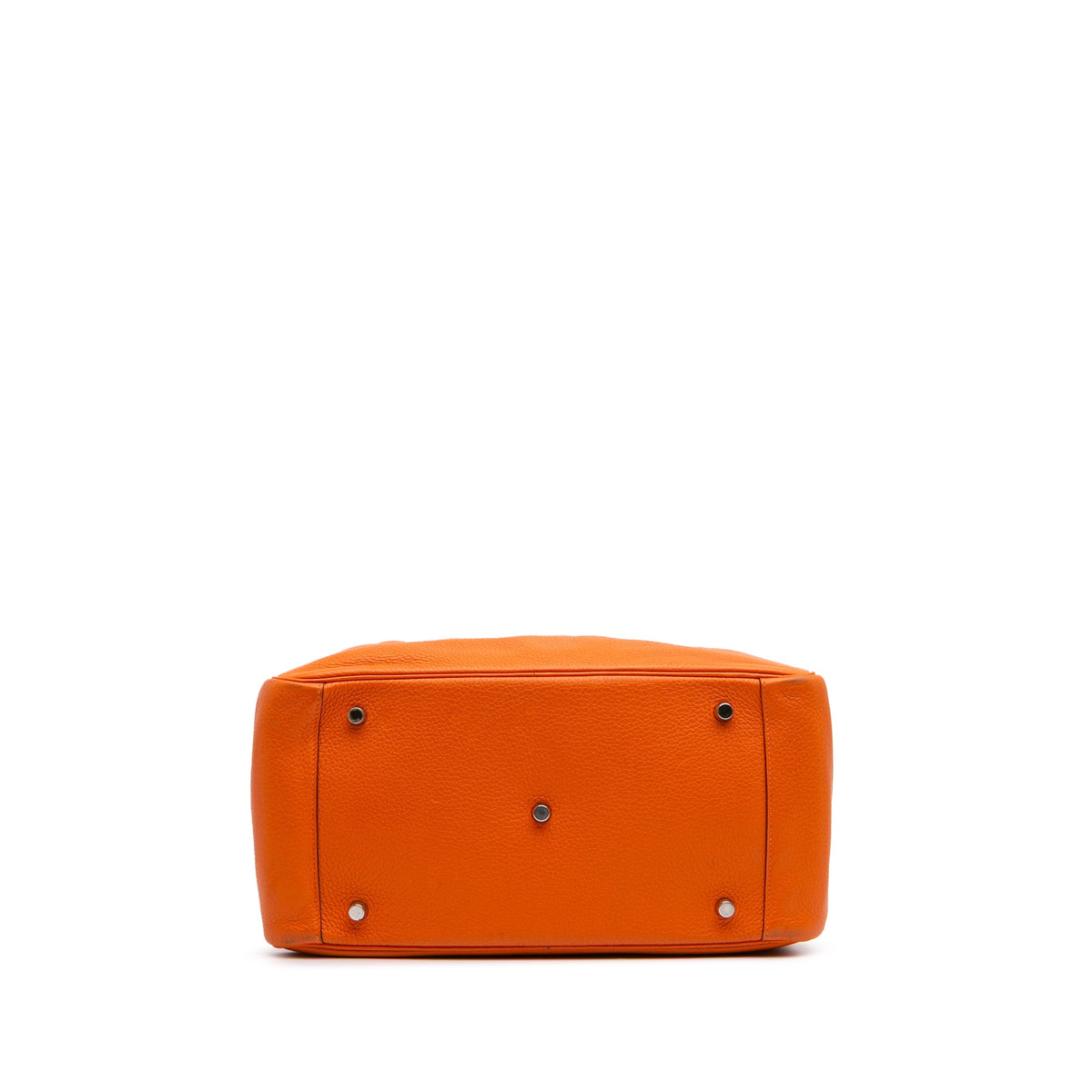 Hermès Clemence Lindy 34 — Orange