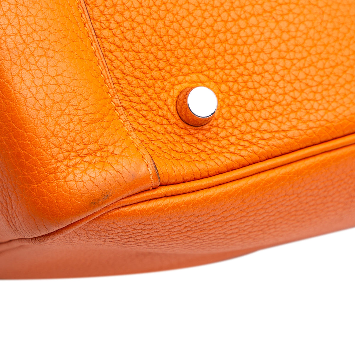 Hermès Clemence Lindy 34 — Orange