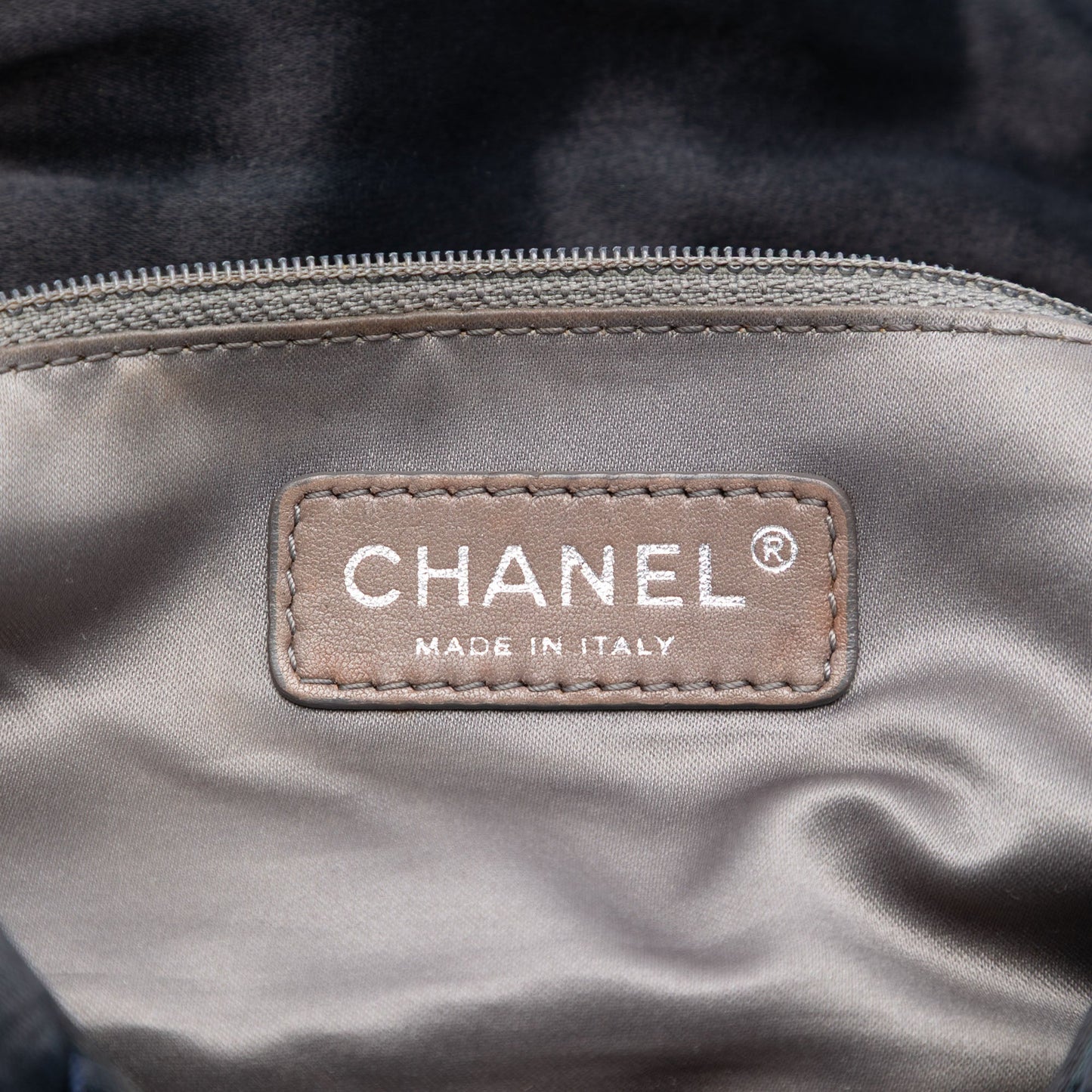 Chanel Medium CC Quilted Satin Single Flap
