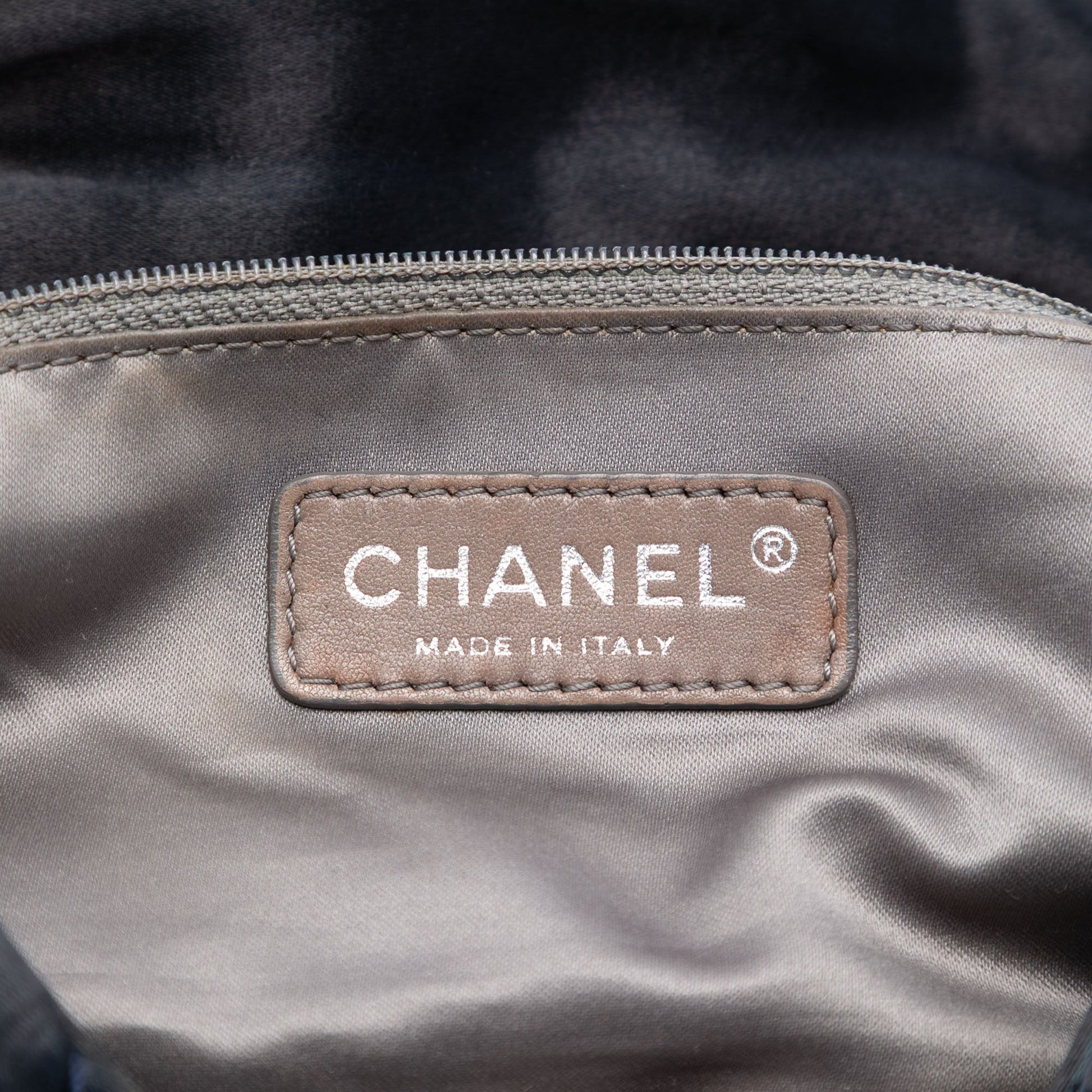 Chanel Medium CC Quilted Satin Single Flap