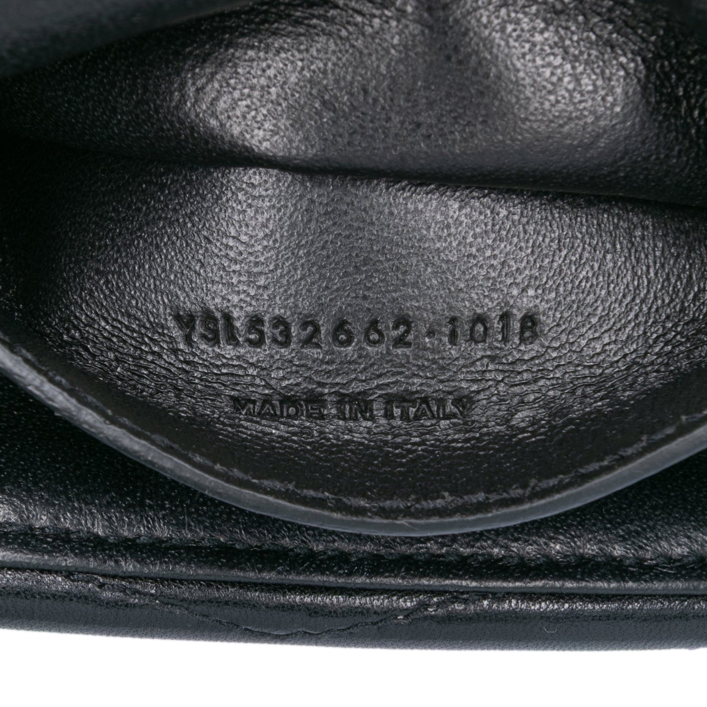Saint Laurent Small Chevron Lambskin Monogram Sulpice Bag