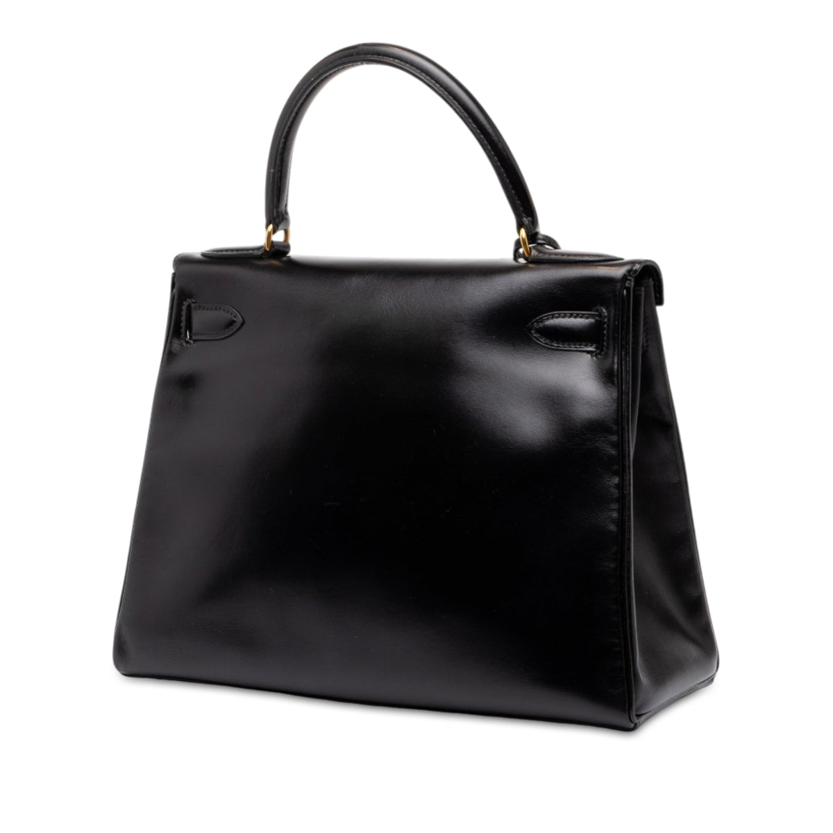Hermès Box Calf Kelly Retourne 28 — Black
