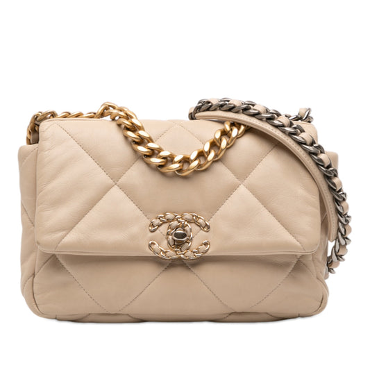 Chanel Medium Lambskin 19 Flap