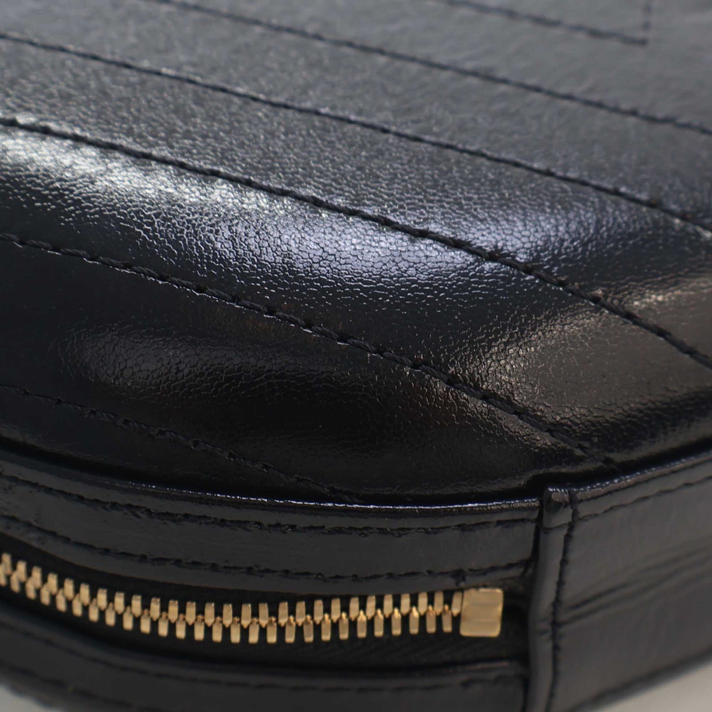 Chanel Chevron Stitched Calfskin La Pausa Evening Bag