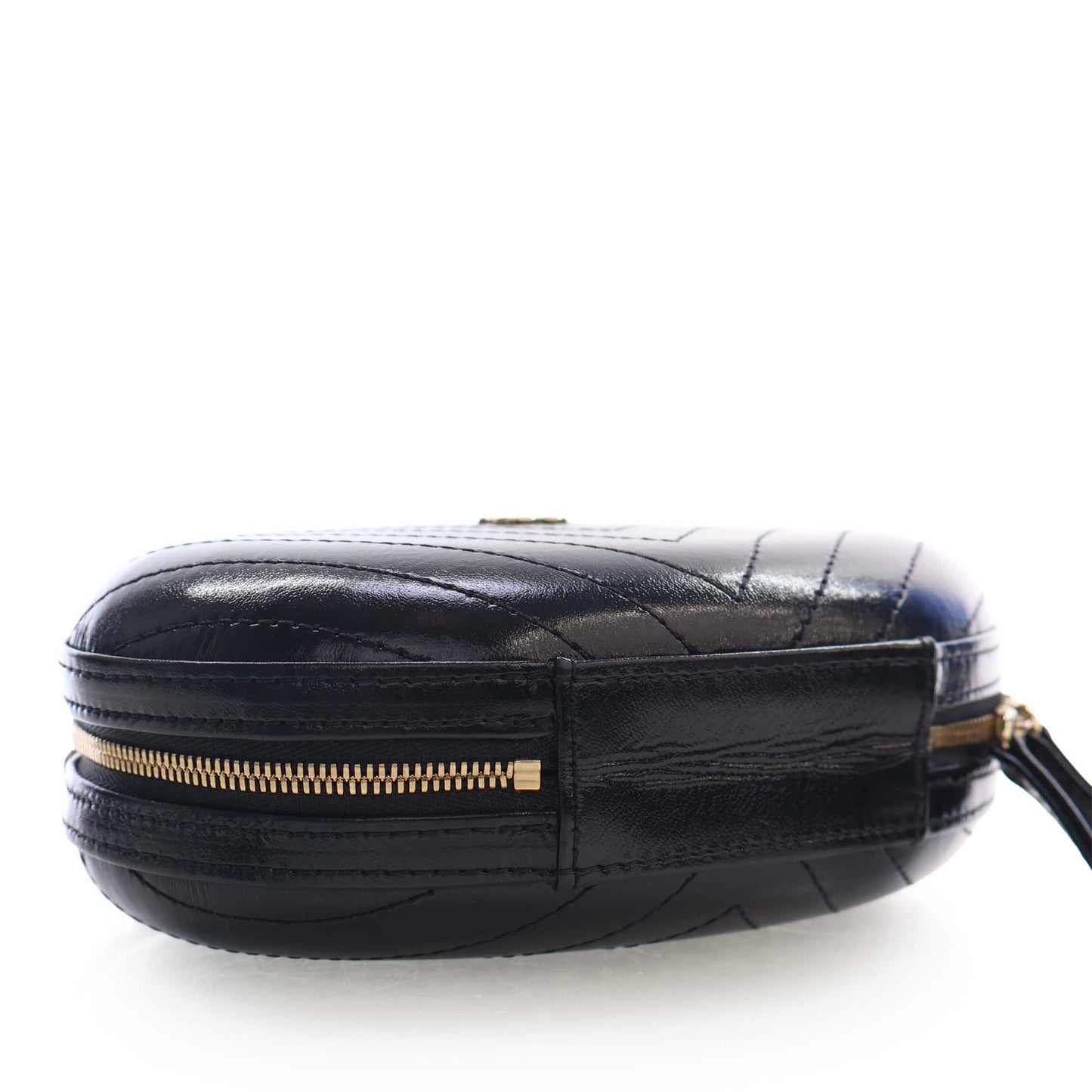 Chanel Chevron Stitched Calfskin La Pausa Evening Bag