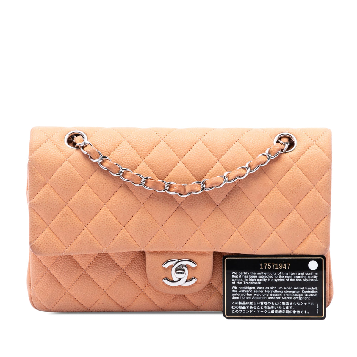 Chanel Medium Classic Caviar Double Flap