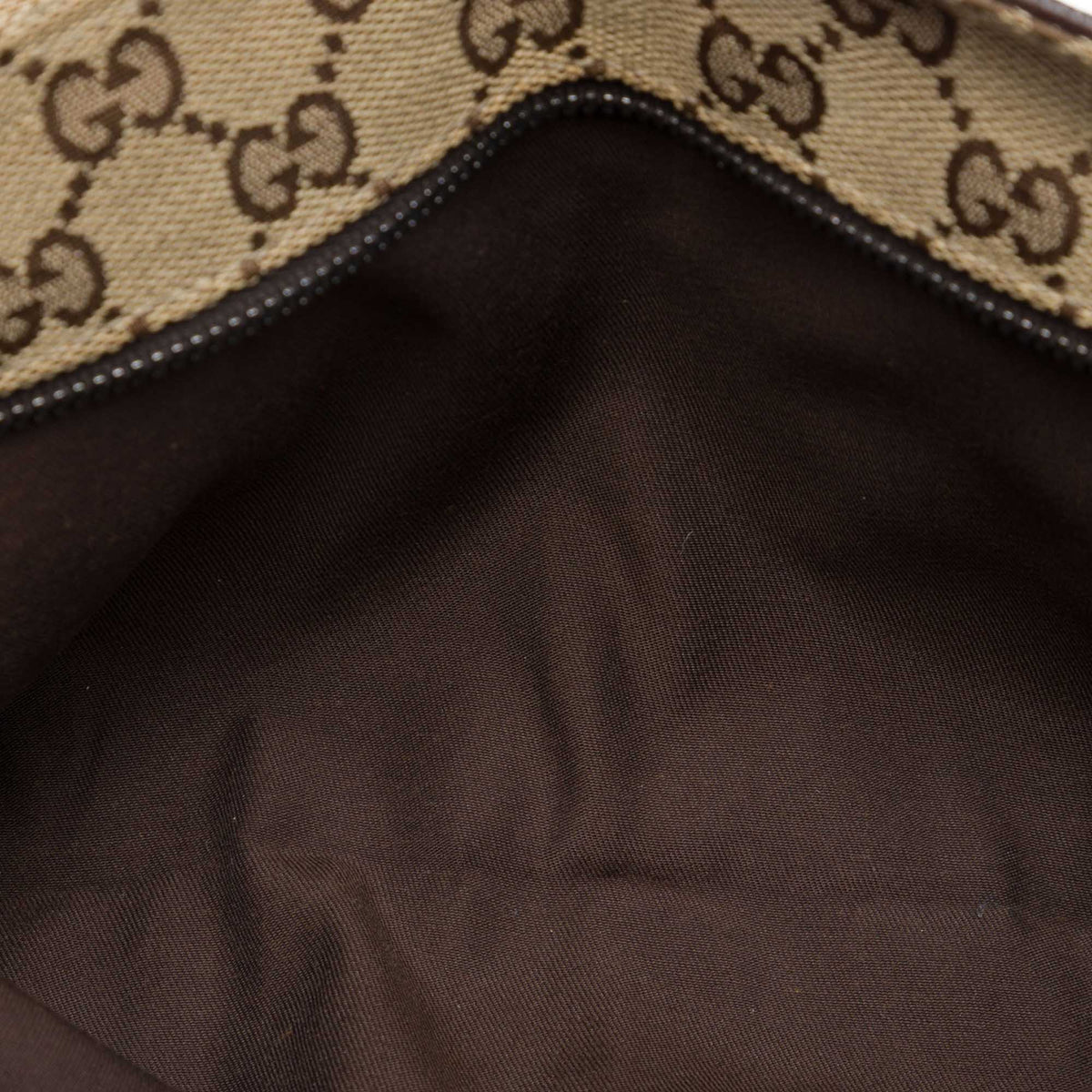 Gucci GG Canvas Double Pocket Belt Bag