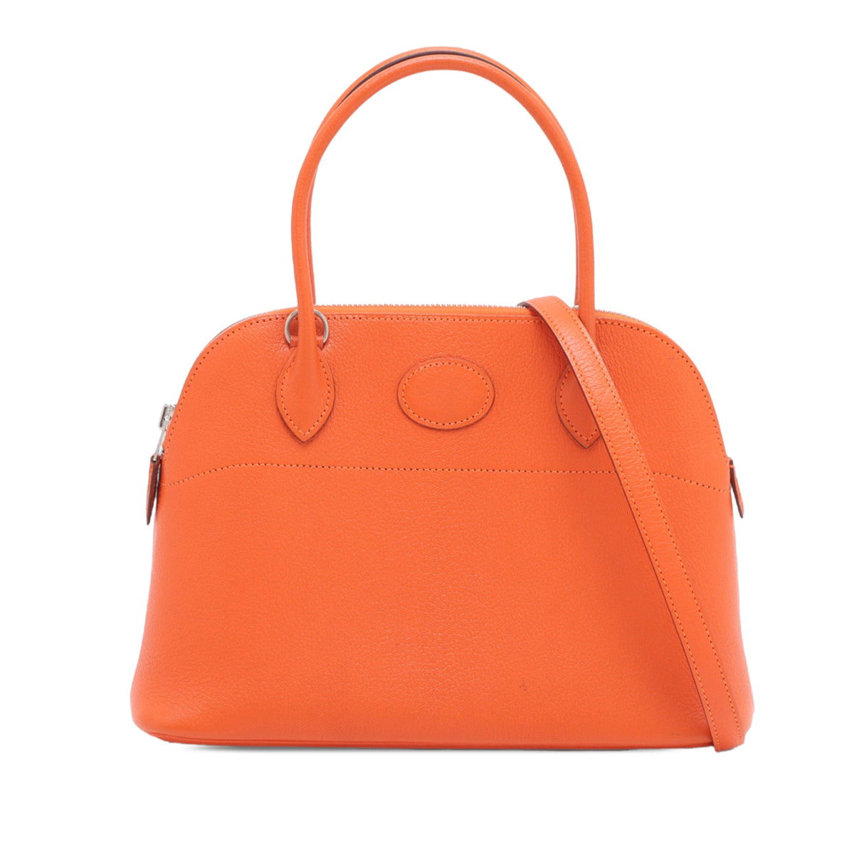 Hermès Chevre Mysore Bolide 27 — Orange