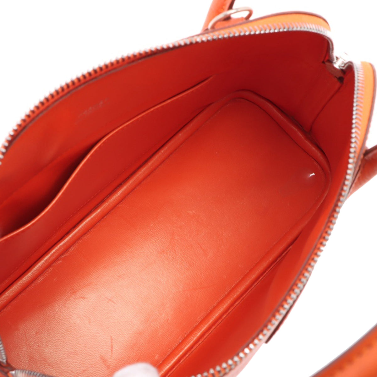 Hermès Chevre Mysore Bolide 27 — Orange