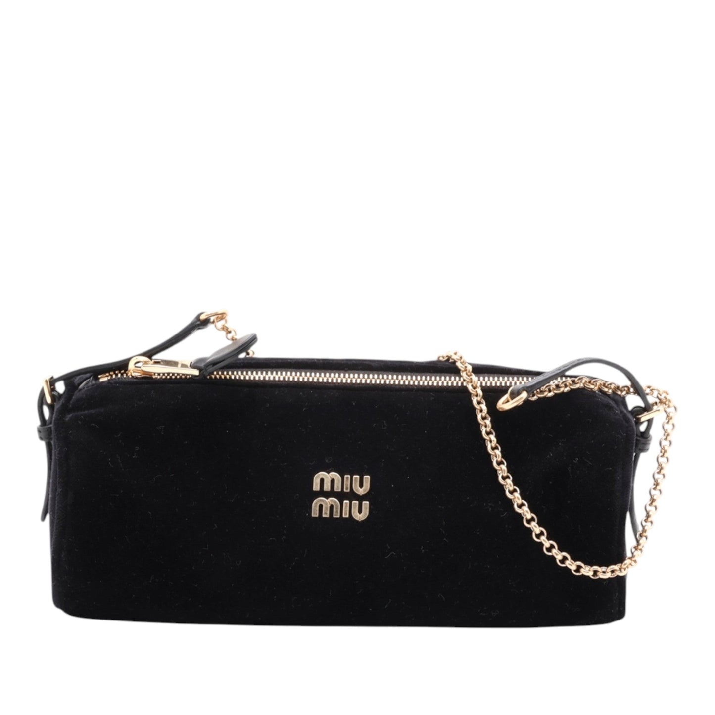Miu Miu Velvet Chain Shoulder Bag