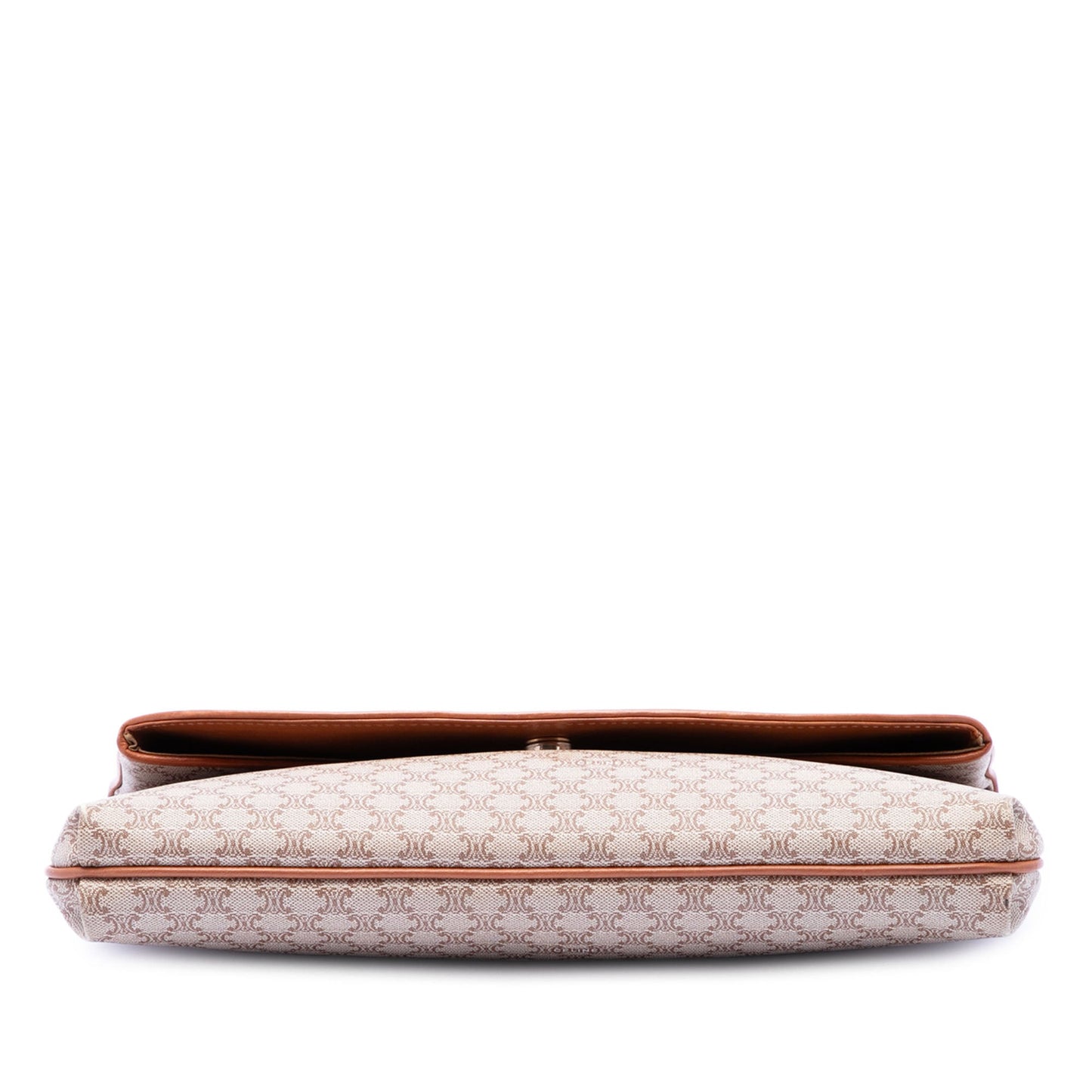 Celine Macadam Coated Canvas Clutch
