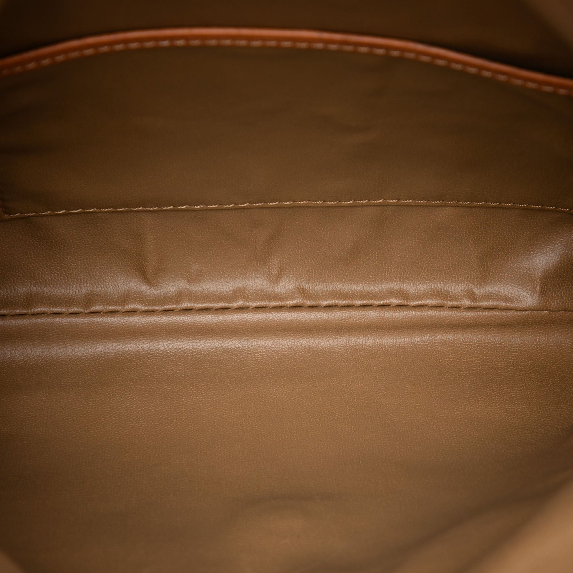 Celine Macadam Coated Canvas Clutch