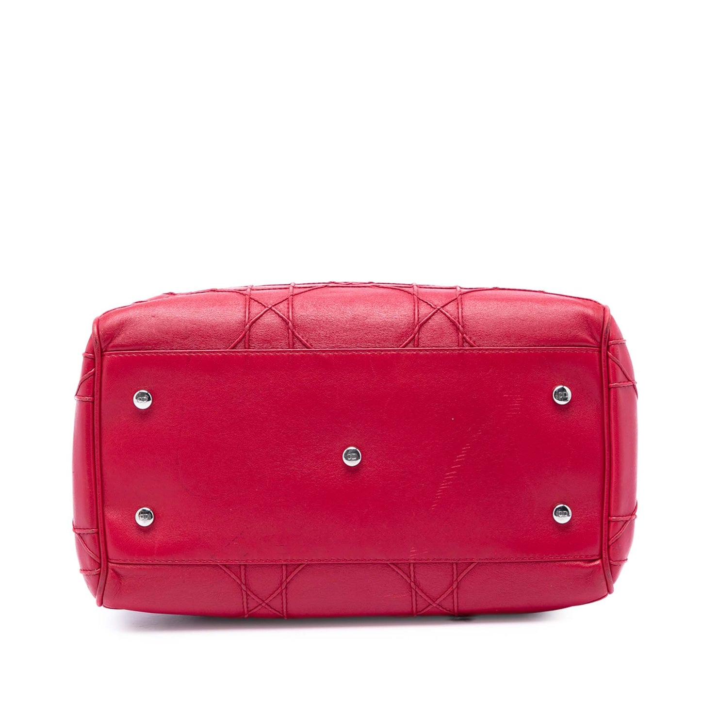 Dior Lambskin Cannage Polochon Granville Satchel