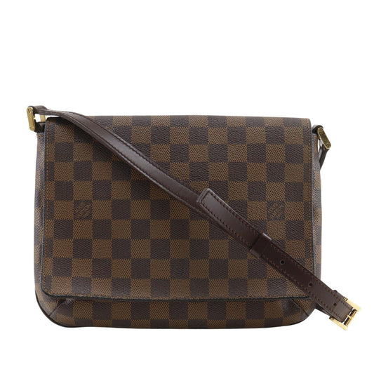 Louis Vuitton Damier Ebene Musette Tango Long Strap