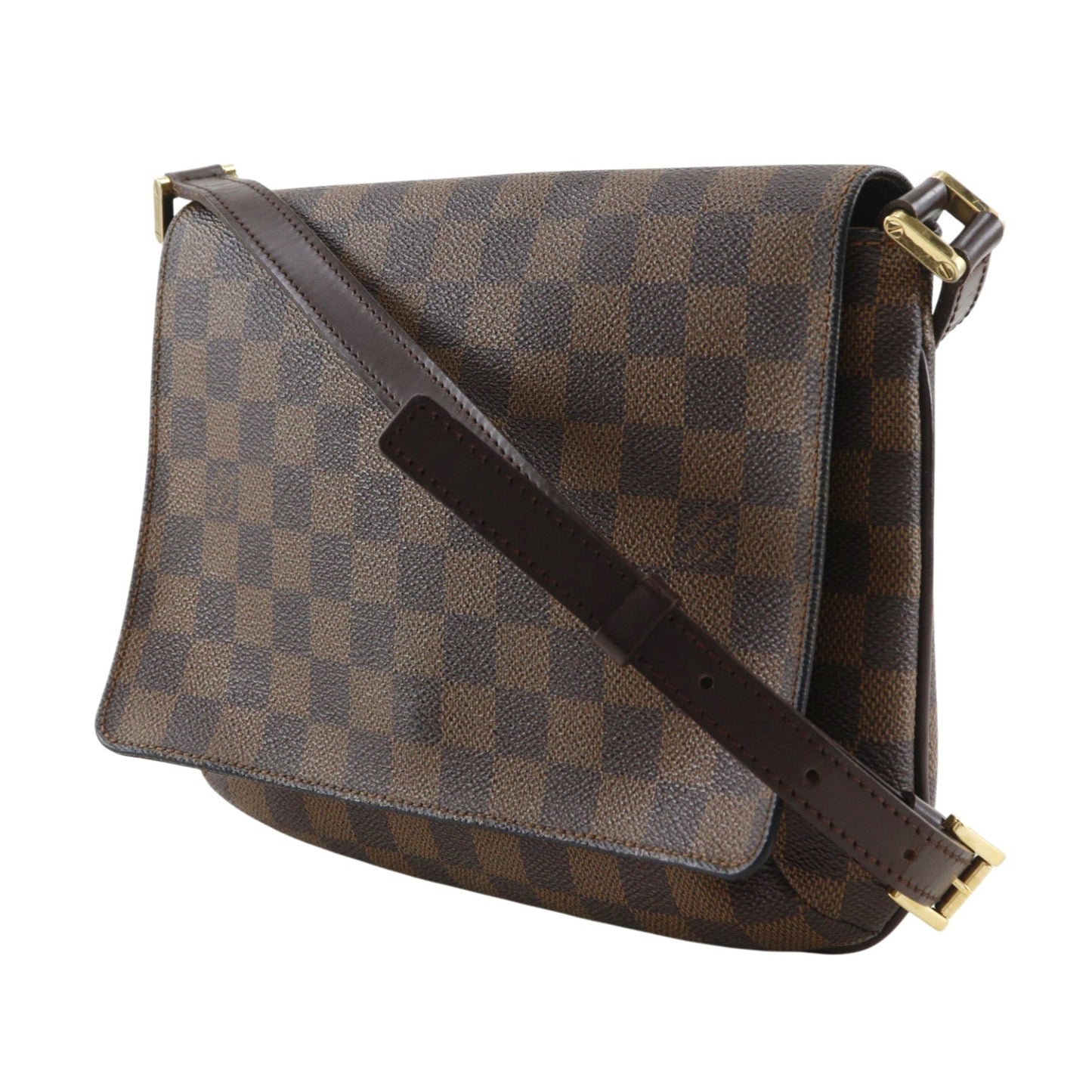 Louis Vuitton Damier Ebene Musette Tango Long Strap