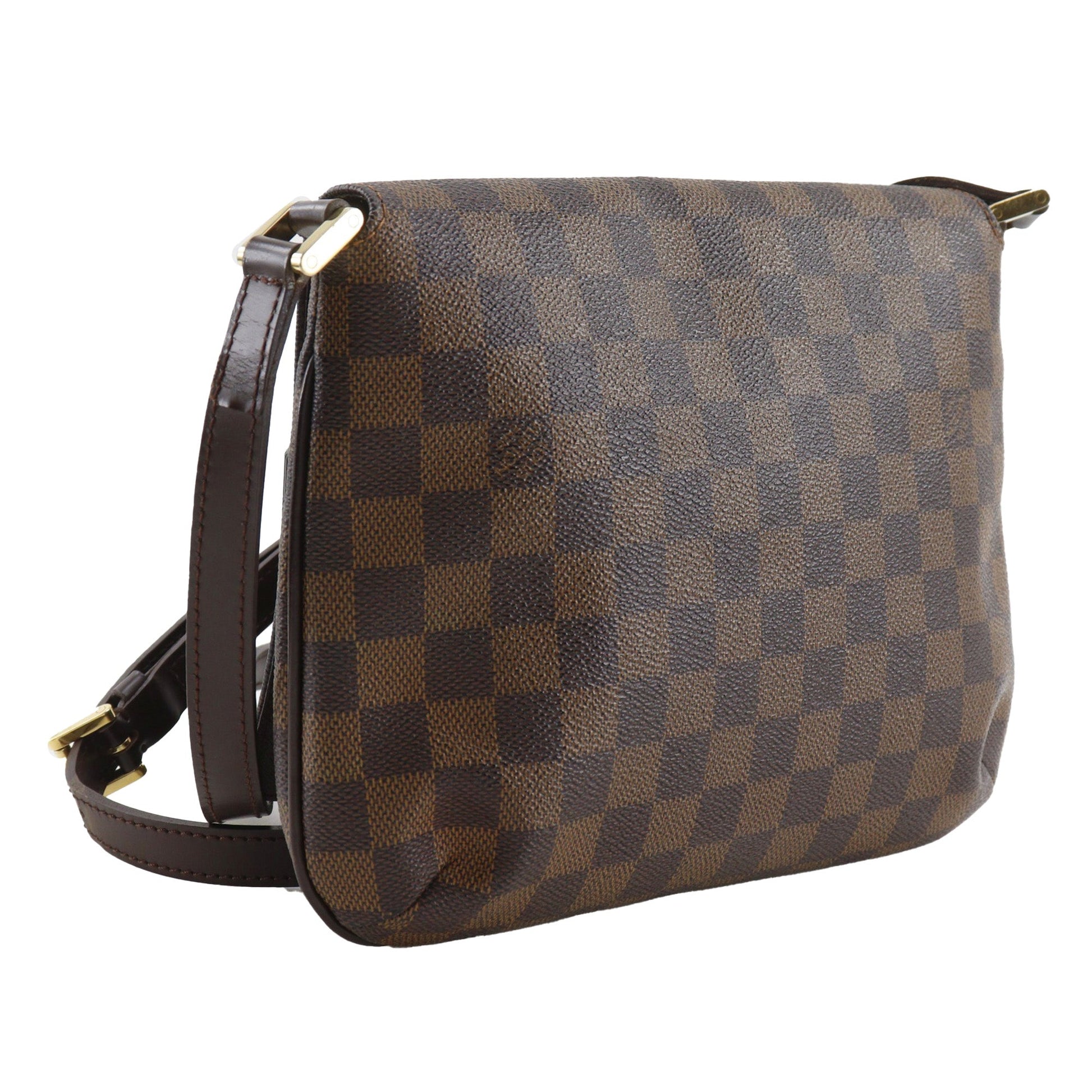 Louis Vuitton Damier Ebene Musette Tango Long Strap