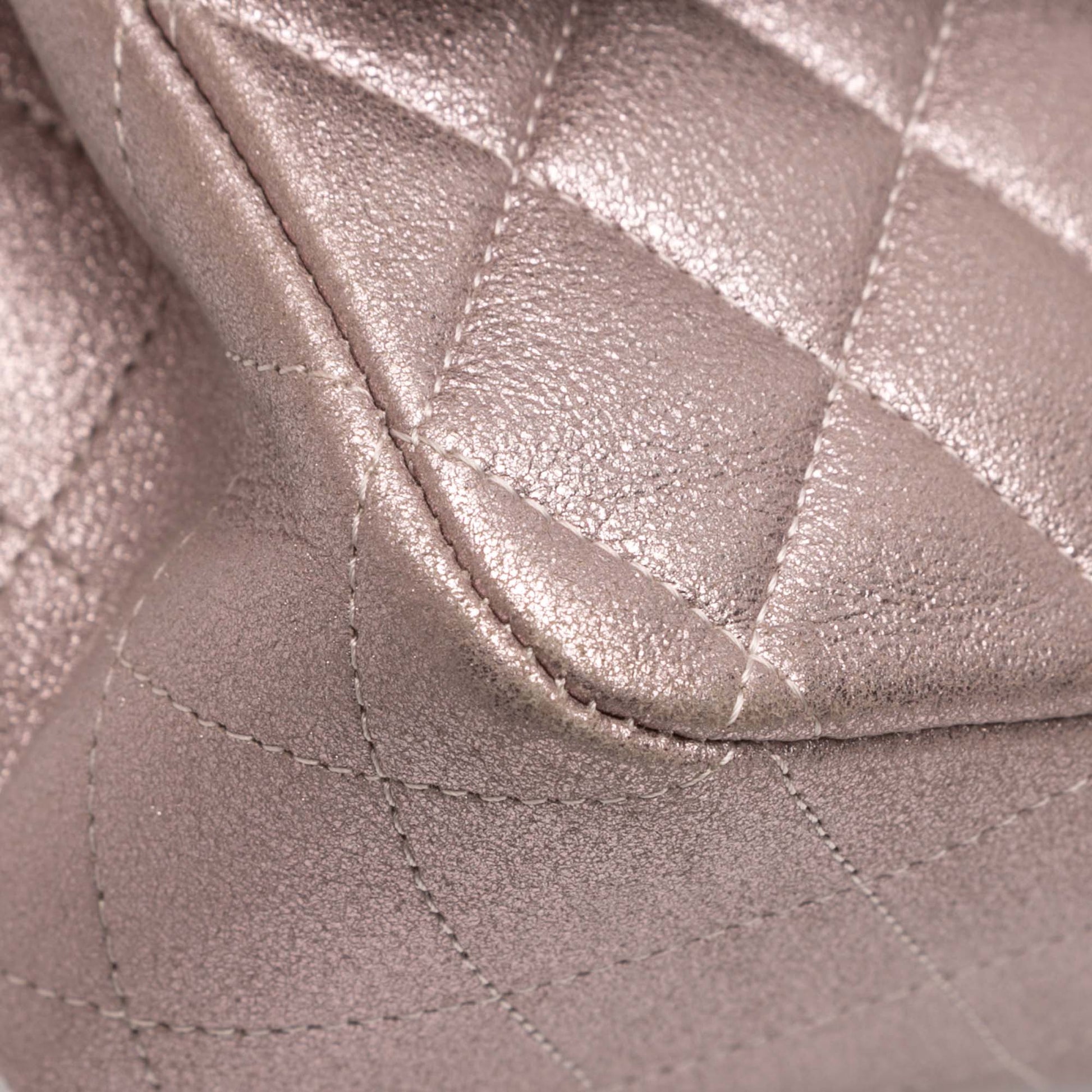 Chanel Medium Classic Iridescent Lambskin Double Flap