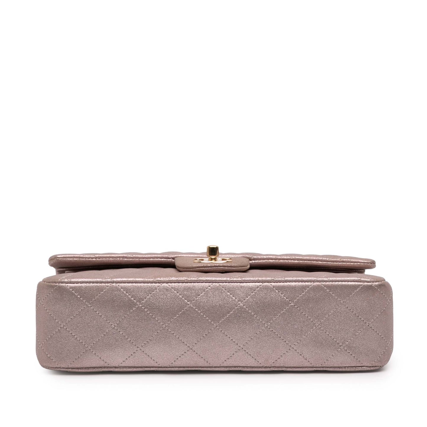 Chanel Medium Classic Iridescent Lambskin Double Flap