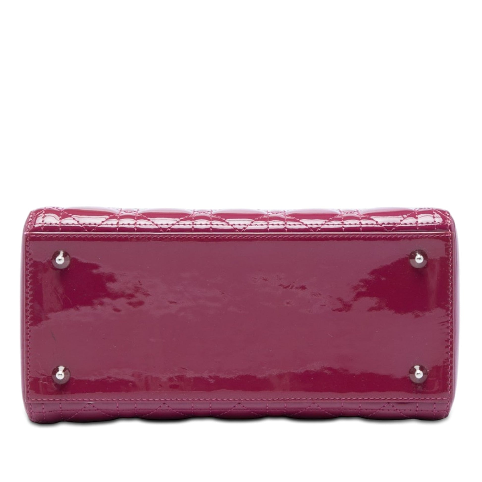 Dior Medium Patent Cannage Lady Dior