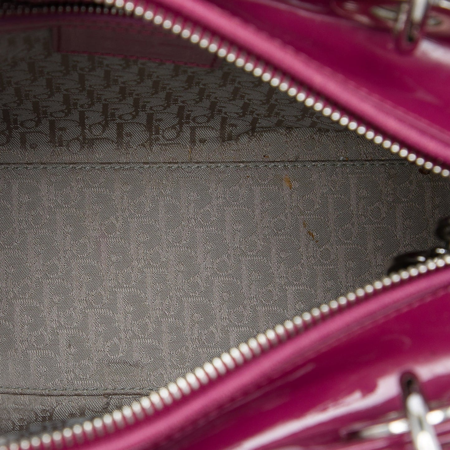 Dior Medium Patent Cannage Lady Dior