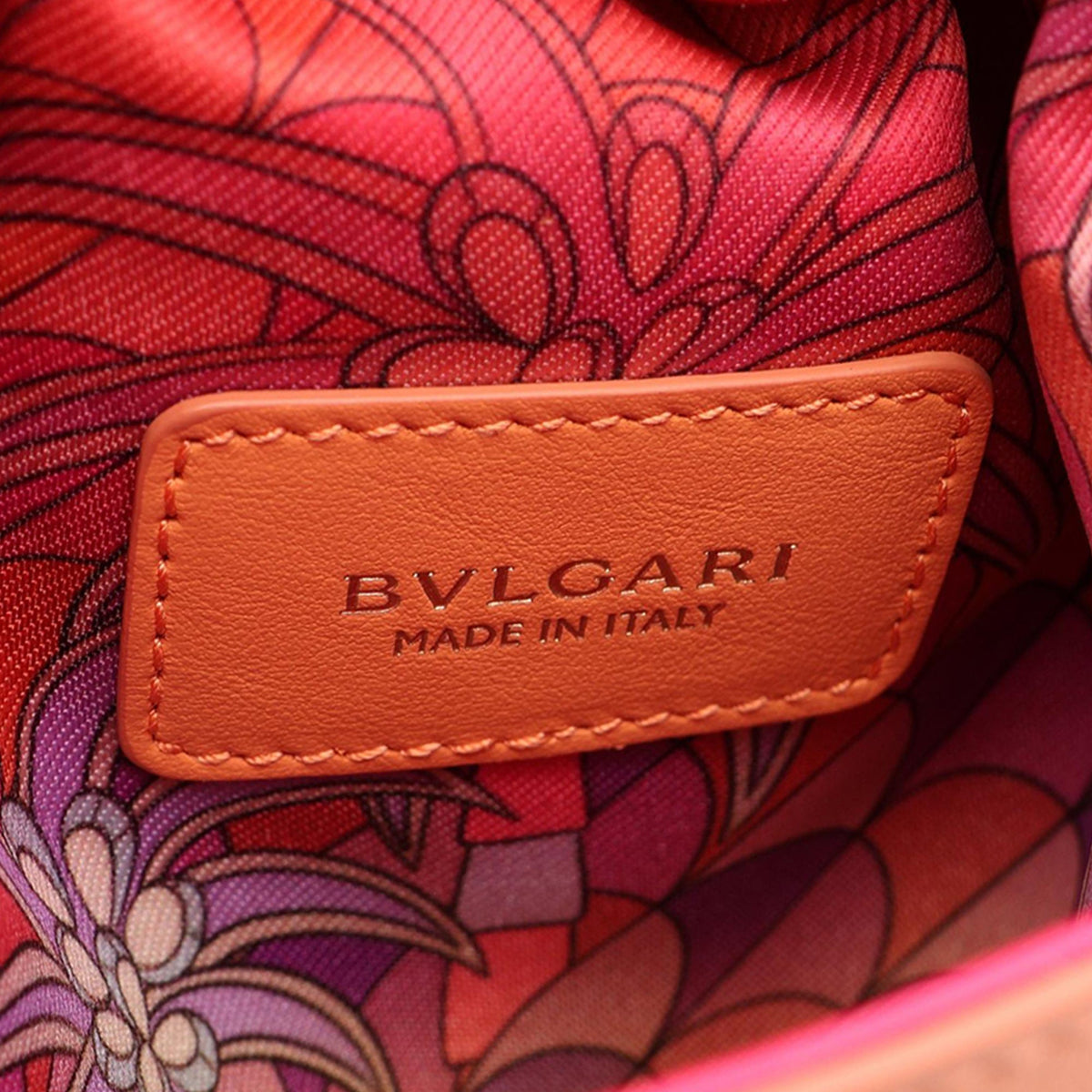 Bvlgari Raffia Serpenti Forever Bucket Bag