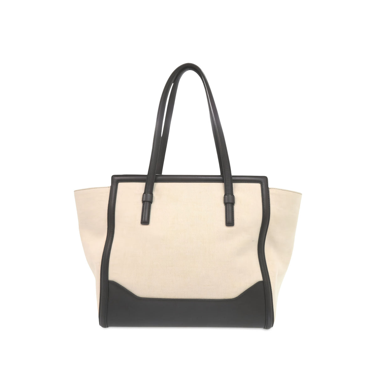 Ferragamo Canvas Amy Tote — Beige