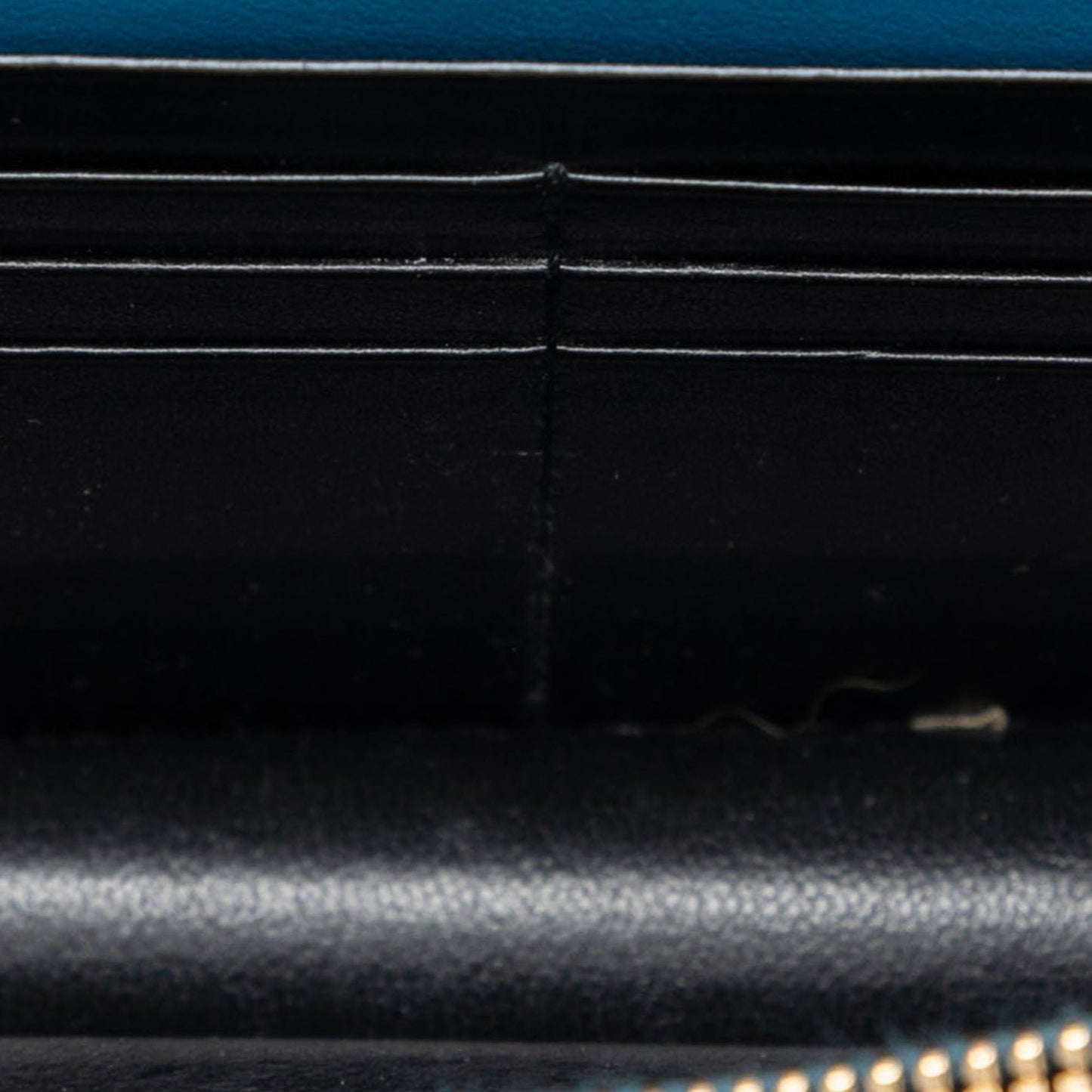 Saint Laurent Calfskin Star Print Classic Monogram Kate Tassel Wallet on Chain