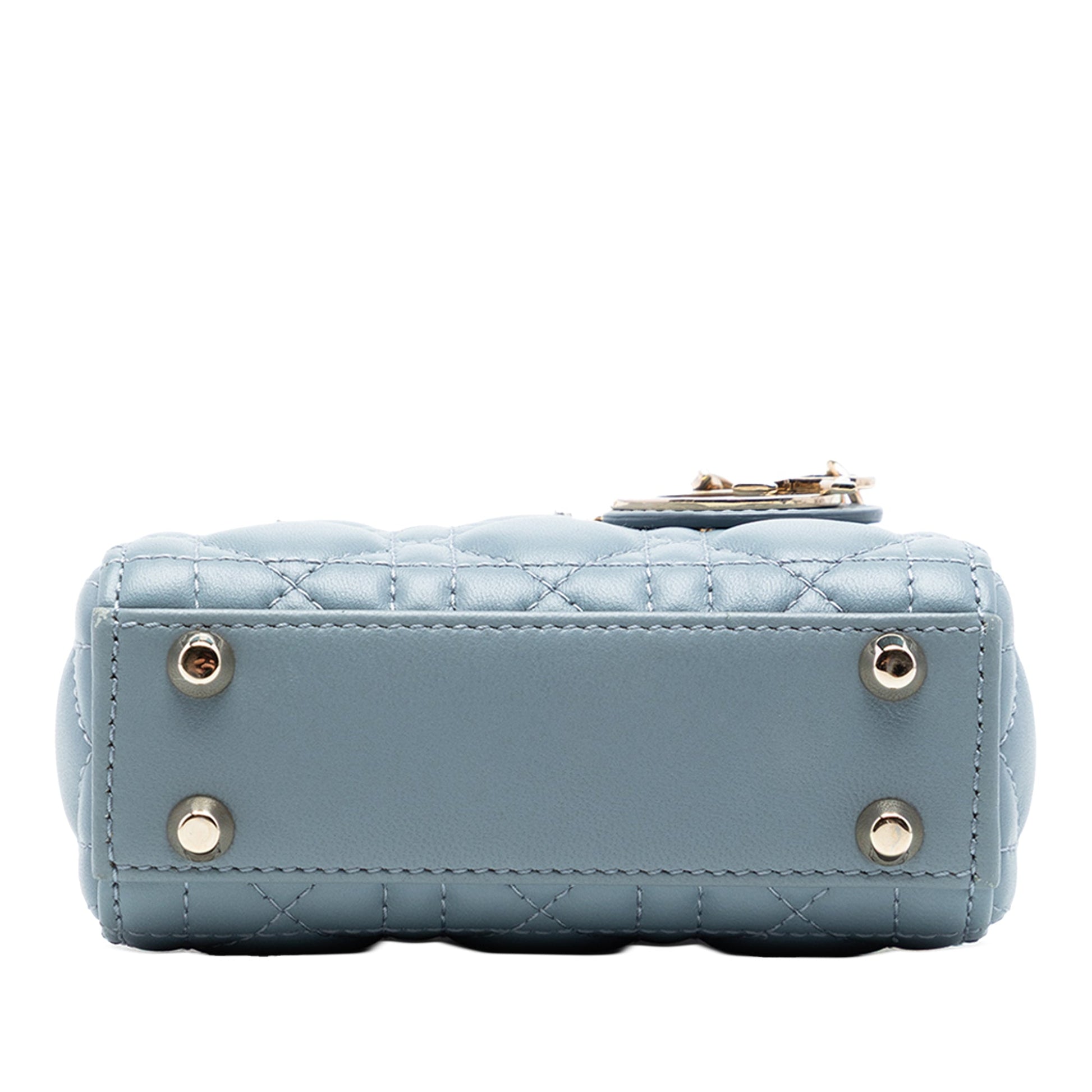 Dior Micro Lambskin Cannage Lady Dior