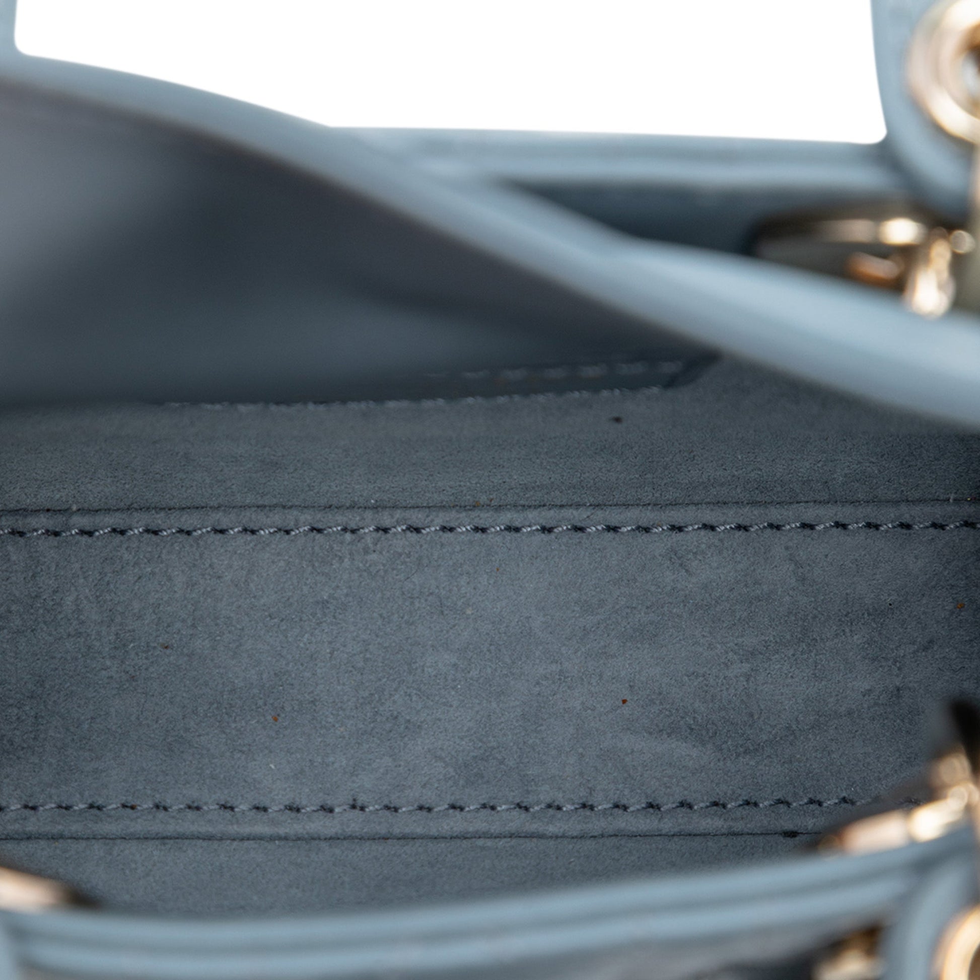 Dior Micro Lambskin Cannage Lady Dior