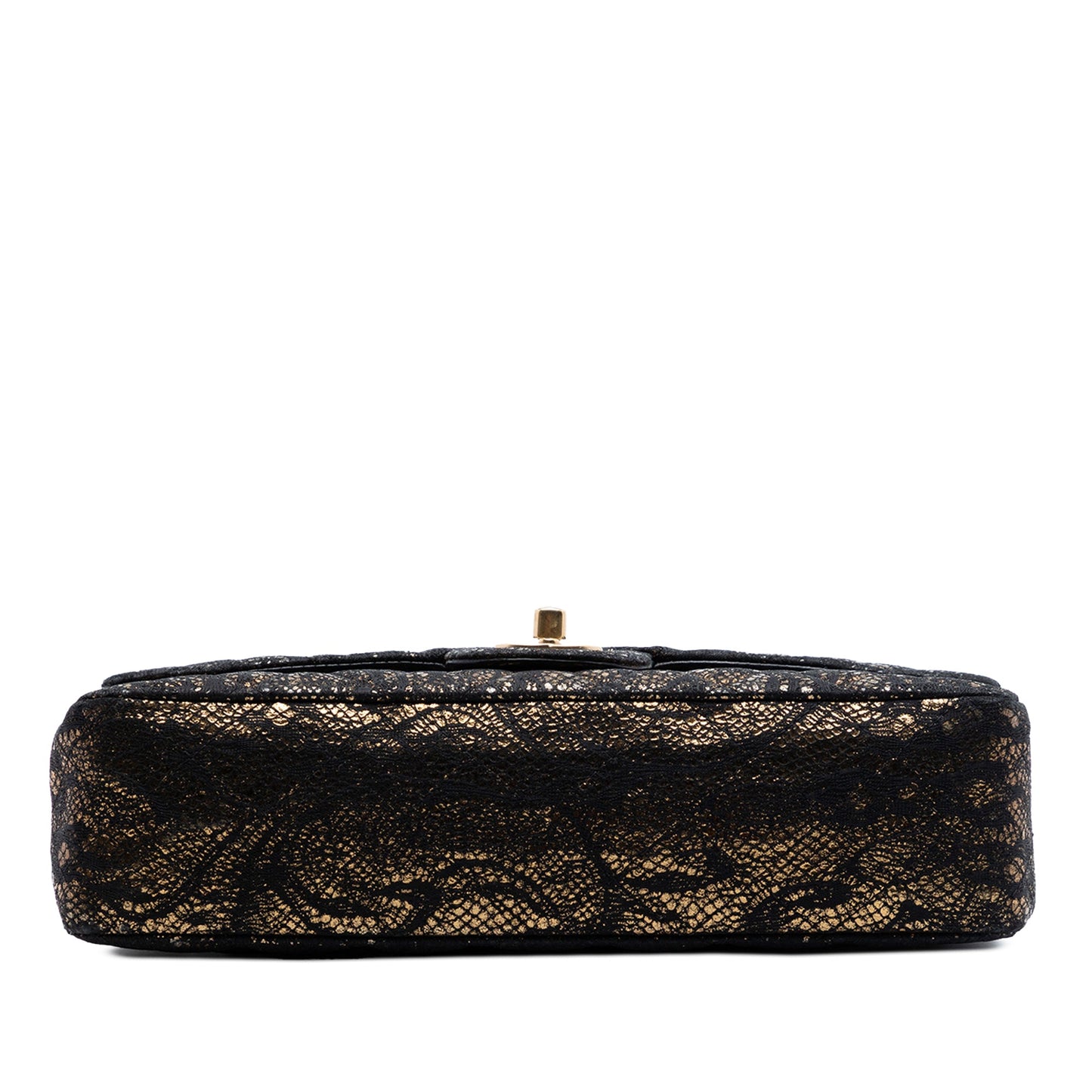 Chanel Medium Quilted Chevre and Lace Classic Double Flap