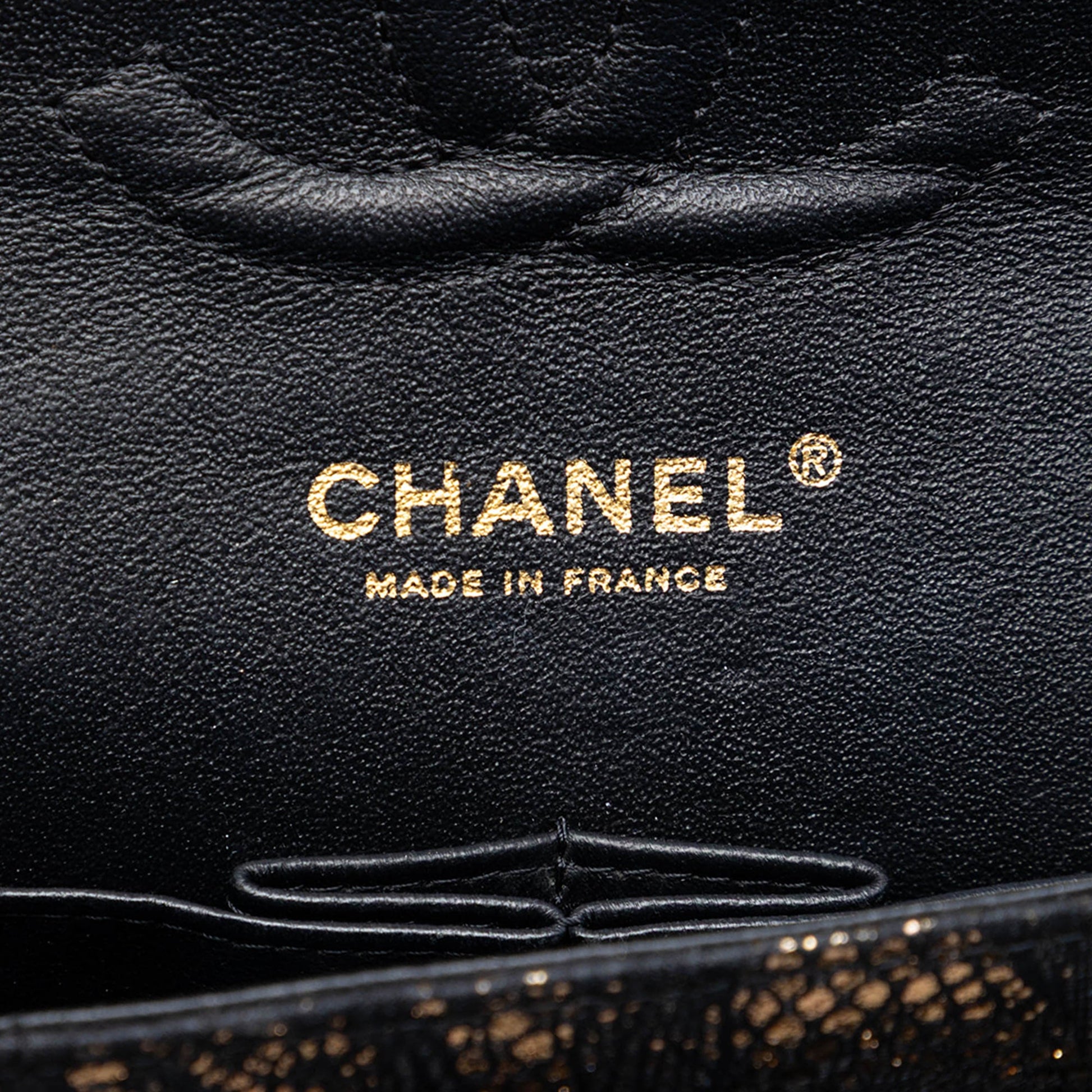 Chanel Medium Quilted Chevre and Lace Classic Double Flap