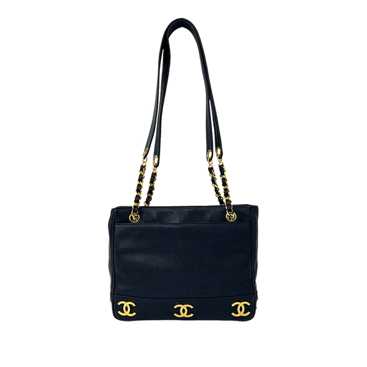 Chanel Triple CC Caviar Shoulder Bag