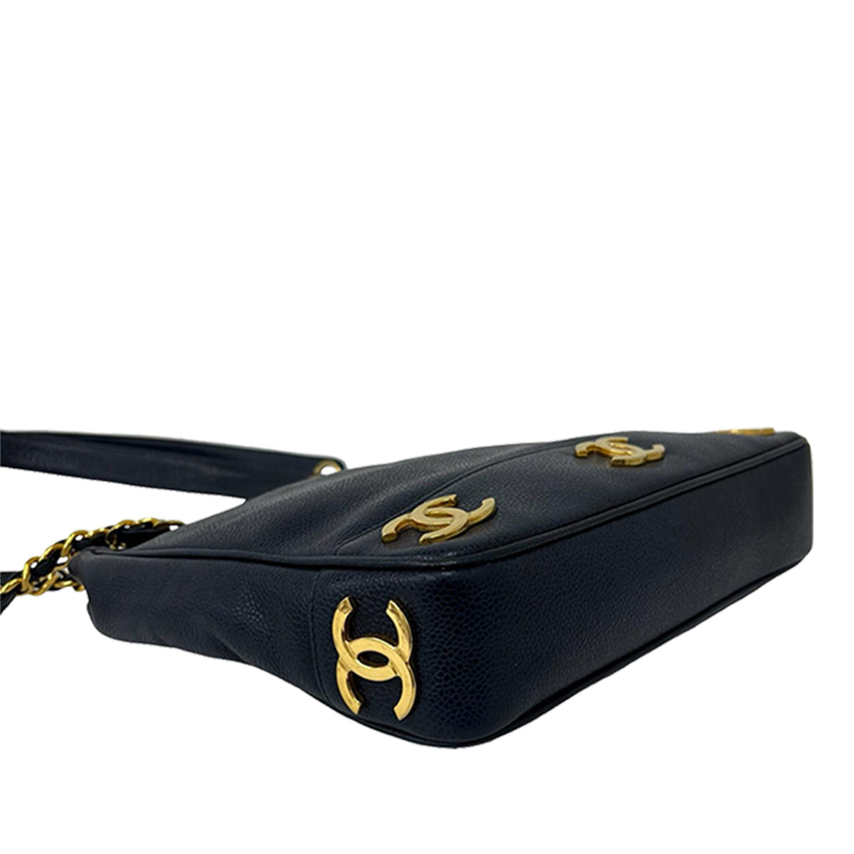 Chanel Triple CC Caviar Shoulder Bag