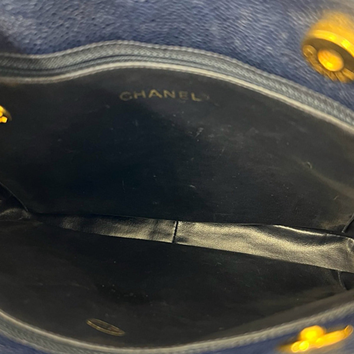 Chanel Triple CC Caviar Shoulder Bag