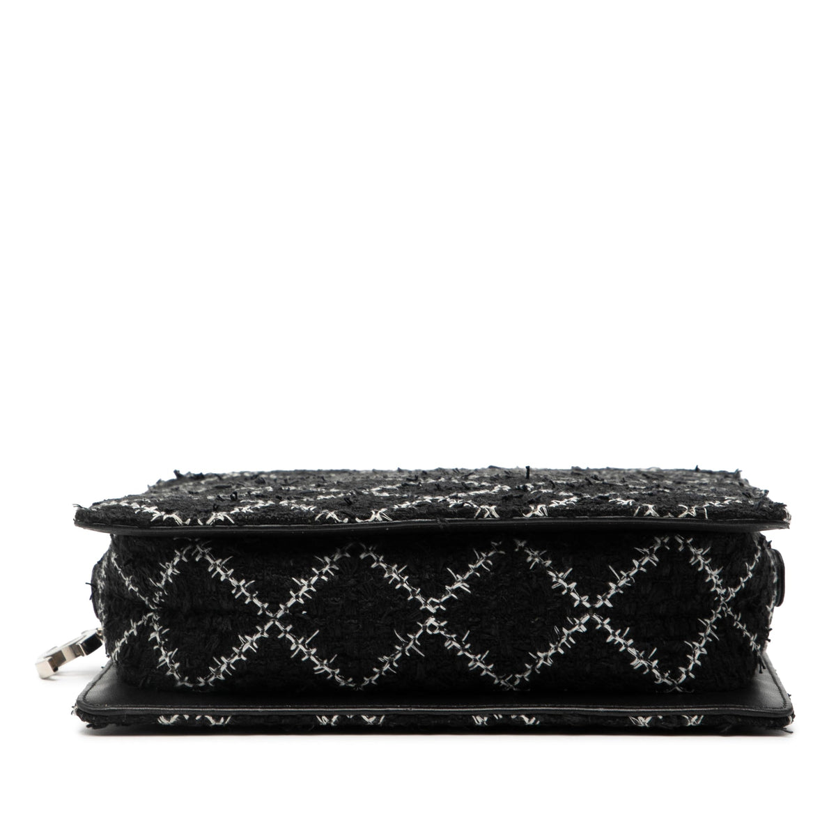 Chanel Tweed and Resin Zipped Chain Shopping Bag