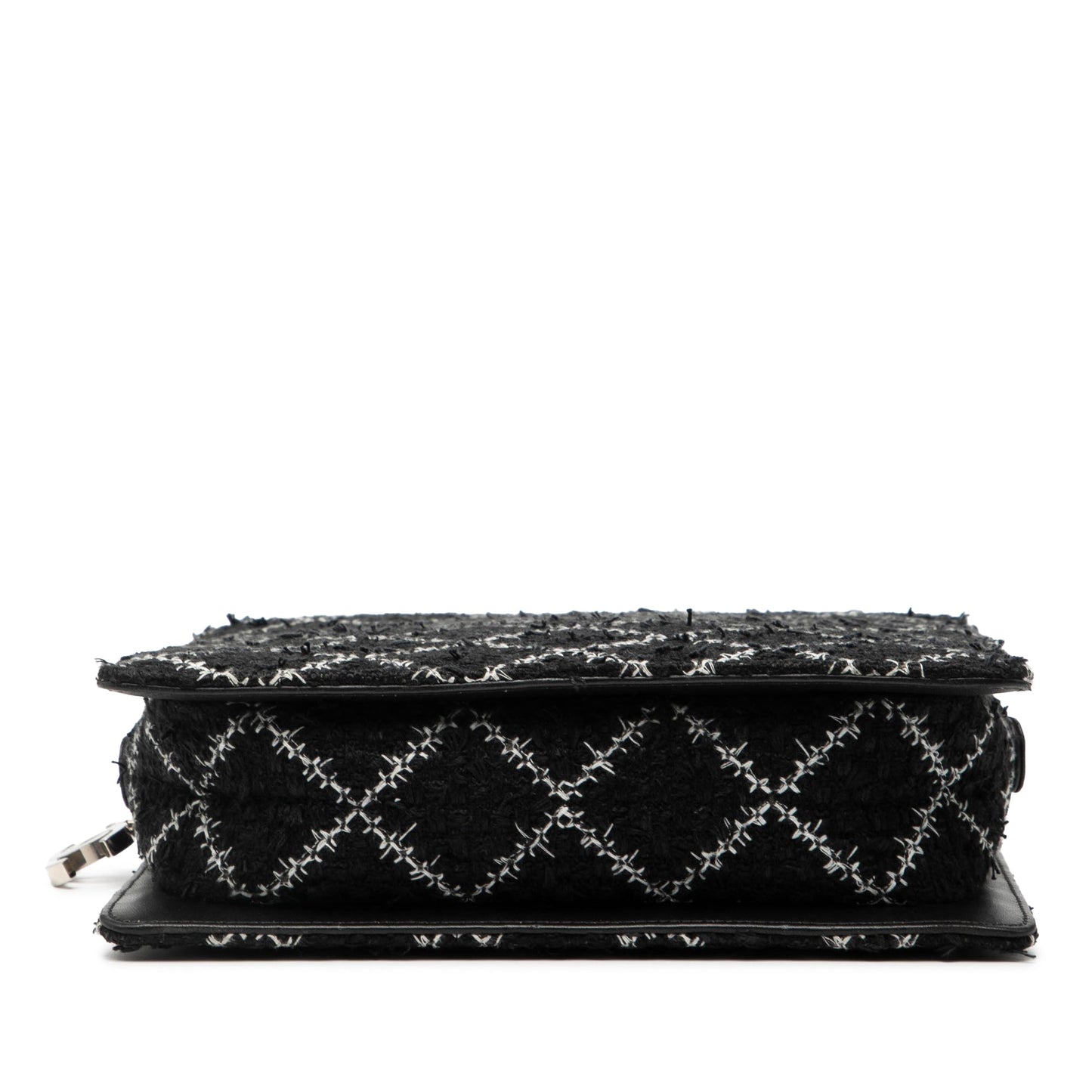 Chanel Tweed and Resin Zipped Chain Shopping Bag
