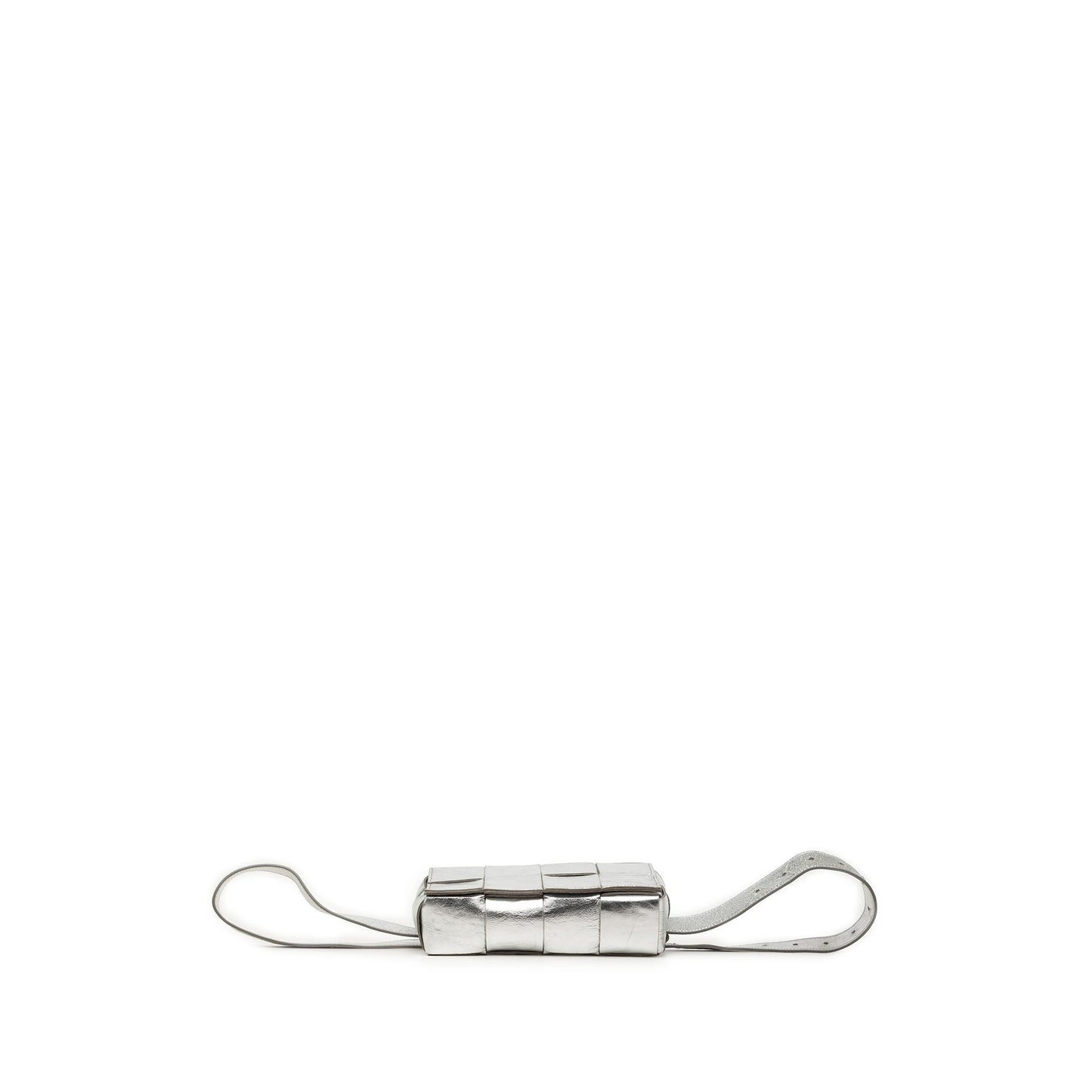Bottega Veneta Mini Paper Calfskin Intrecciato Cassette Belt Bag